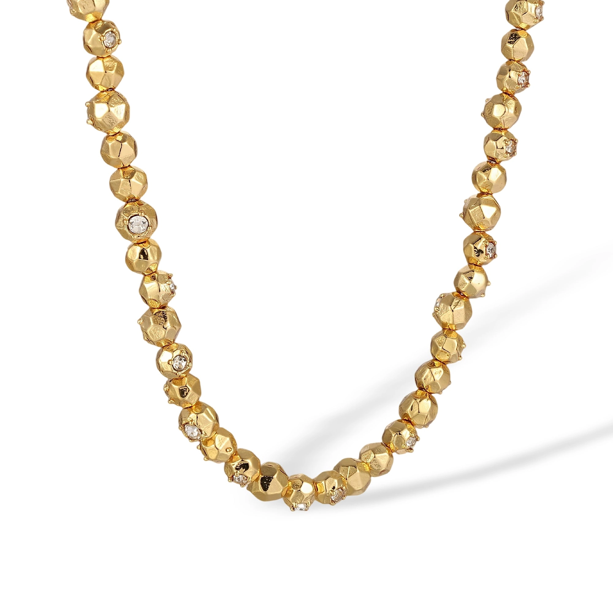 Adelswind 14K Gold Bead Necklace
