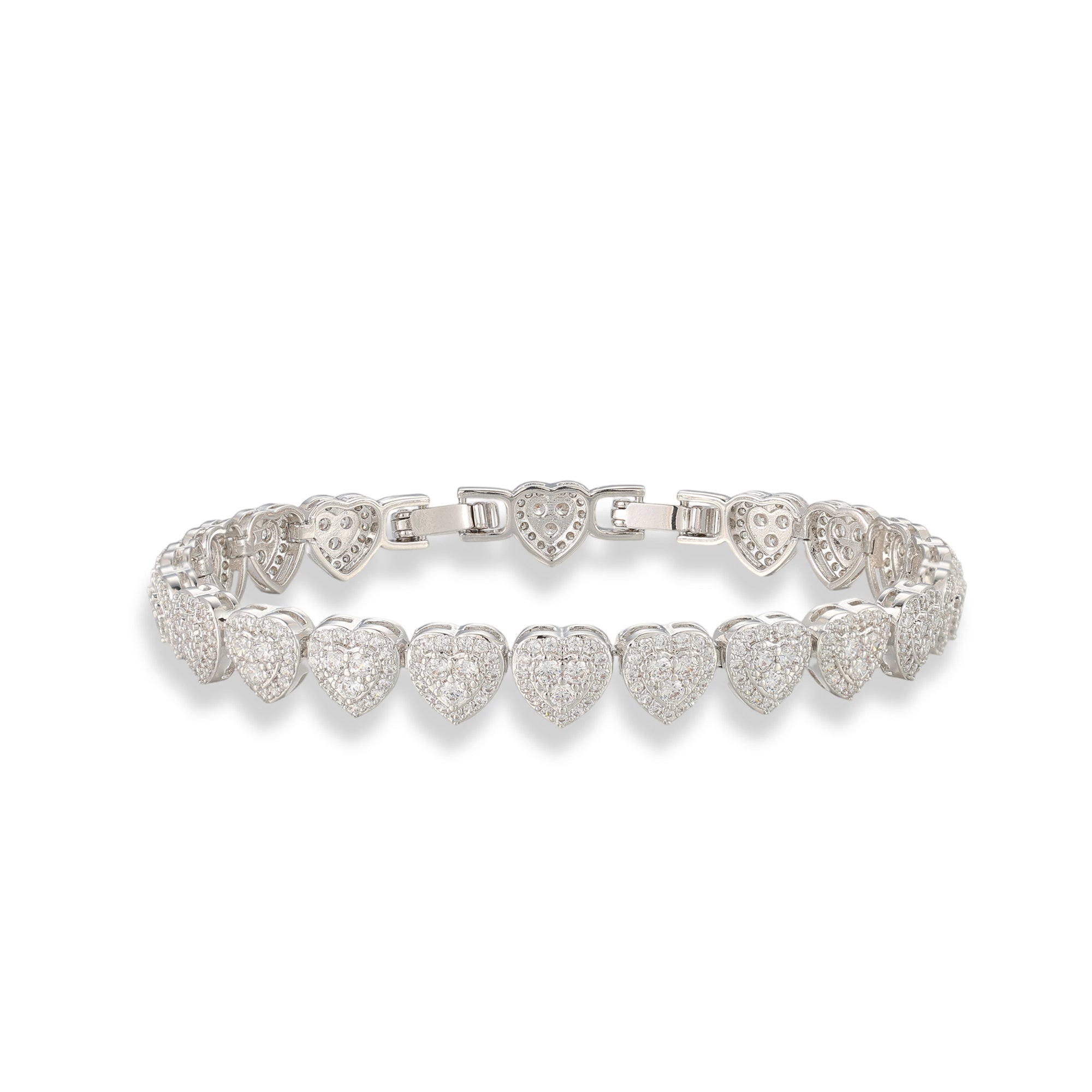 Alina 14K Gold Heart Bracelet