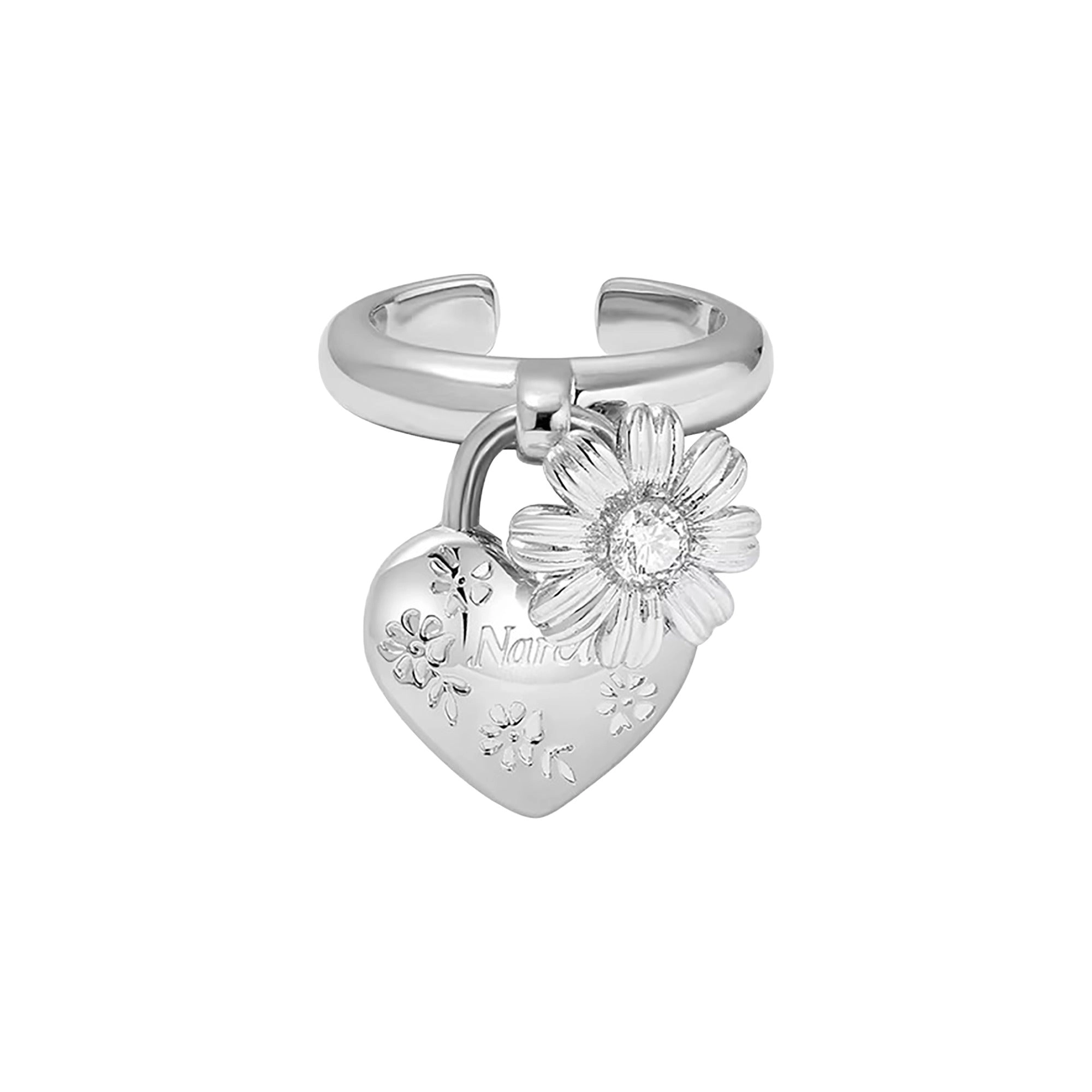 Auréliane Heart Open Ring