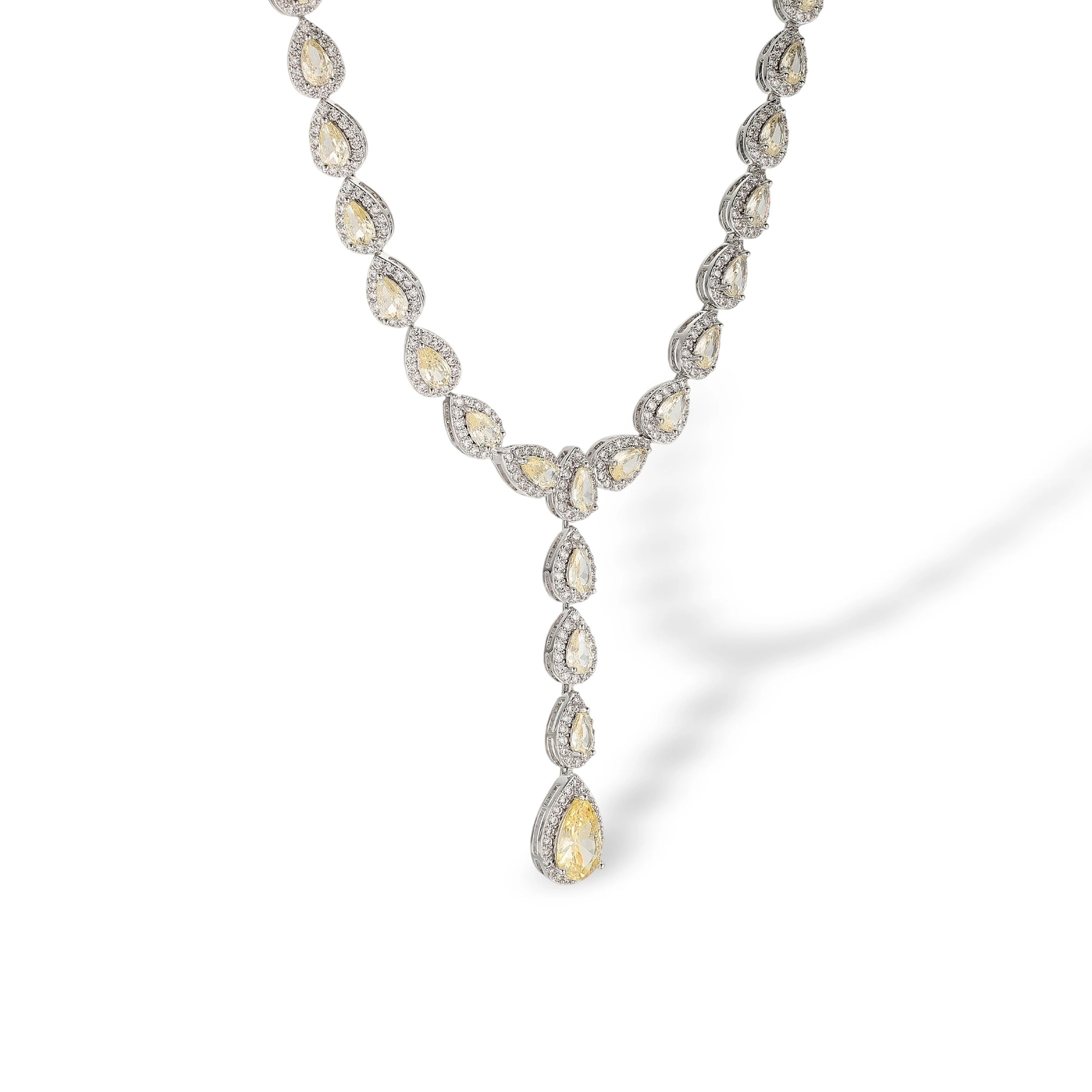 Bellerose Teardrop Y Shape Necklace