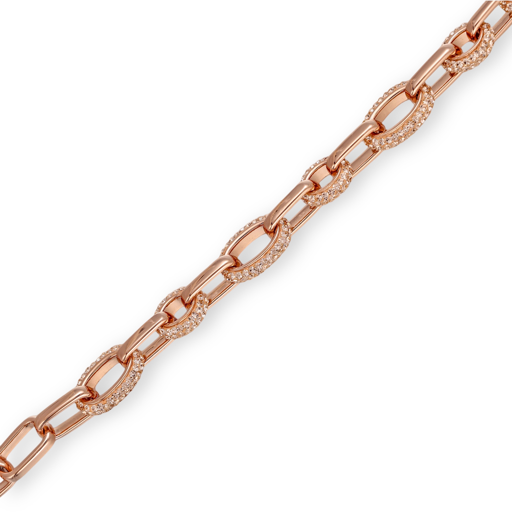 Berenikea Rose Gold Paperclip Link Bracelet