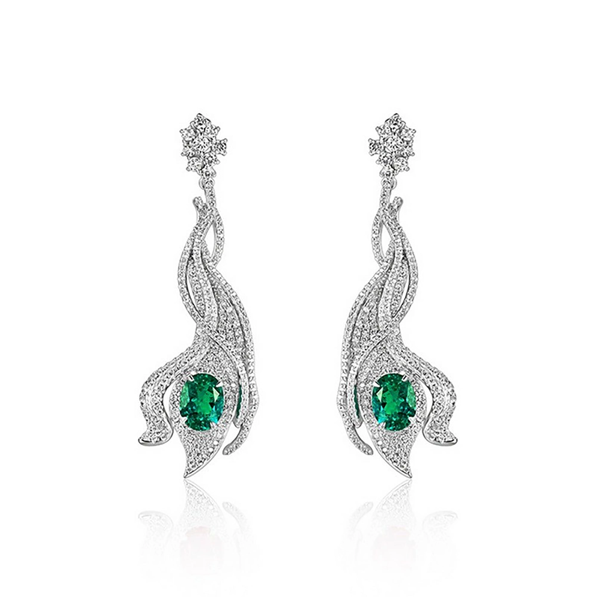 Camillia Leaf Earrings