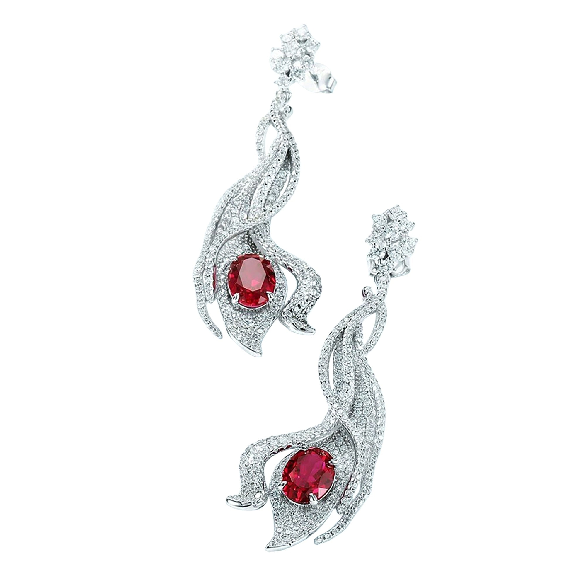 Camillia Leaf Earrings