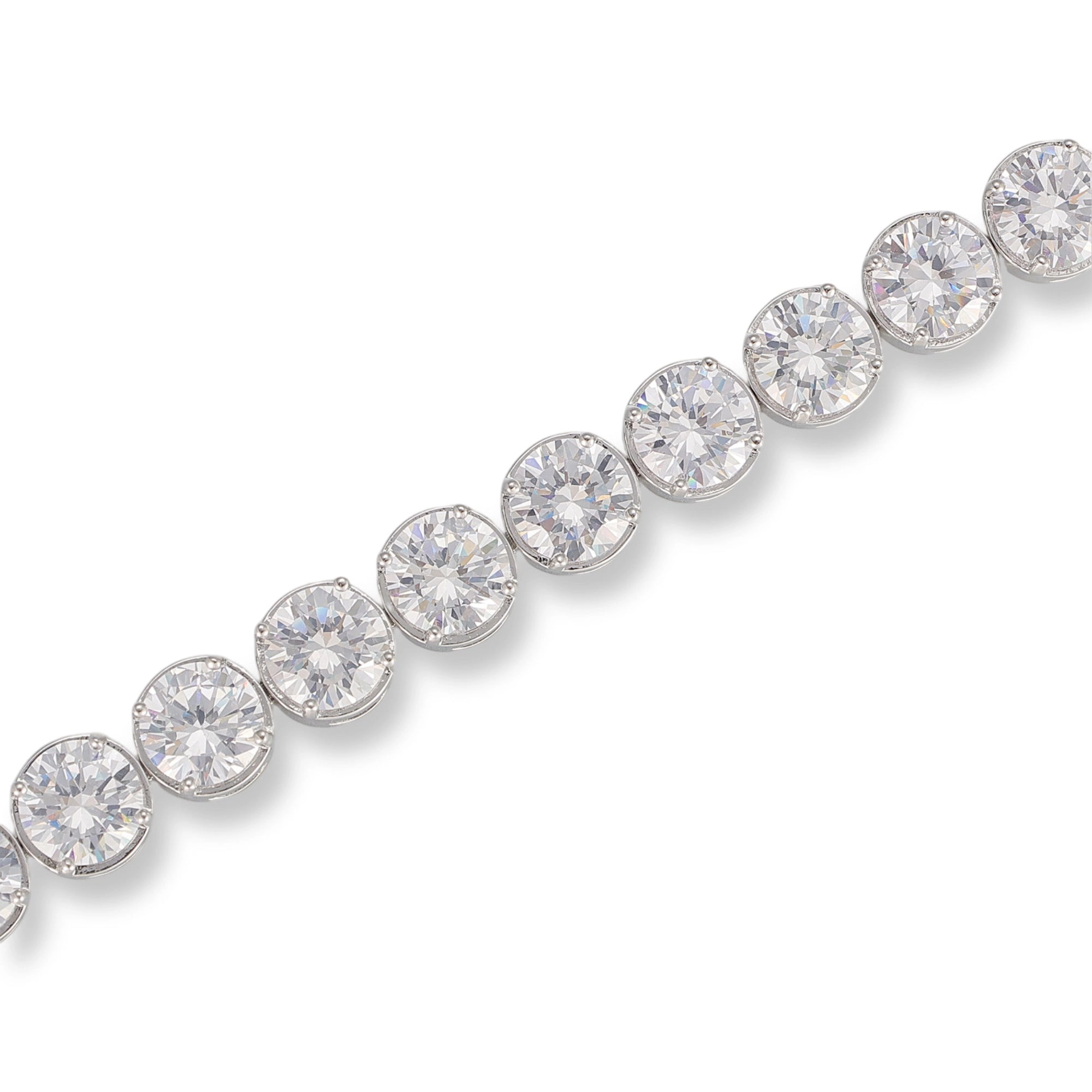 Carla 14K Gold Round Tennis Bracelet