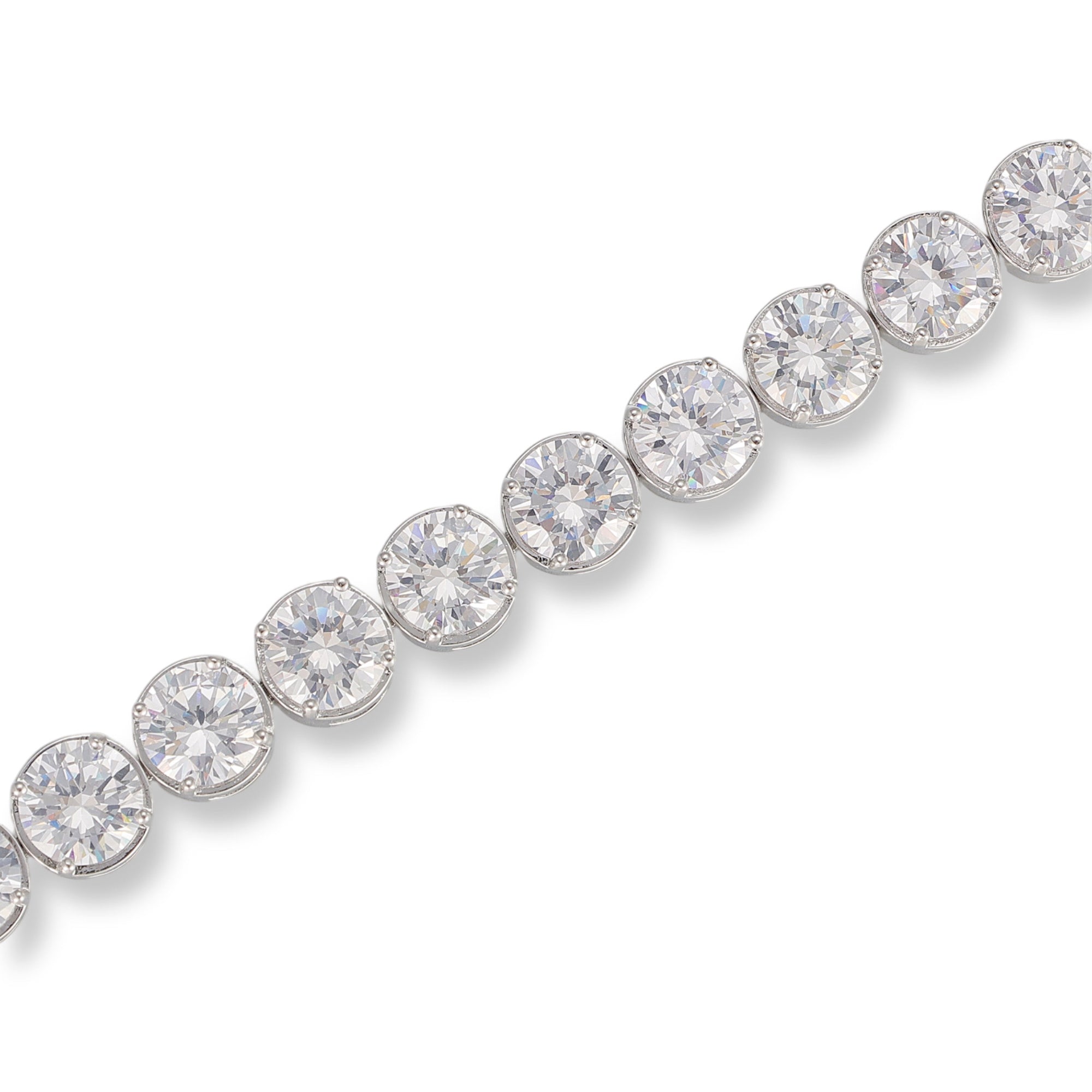 Carla 14K Gold Round Tennis Bracelet