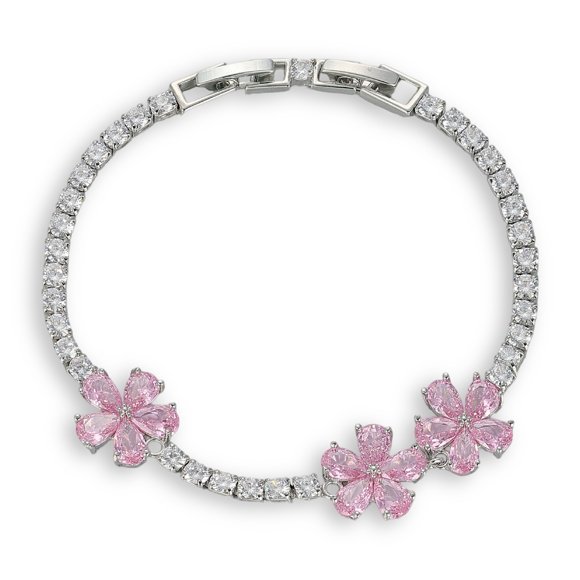 Chaldène Triple Floral Bracelet