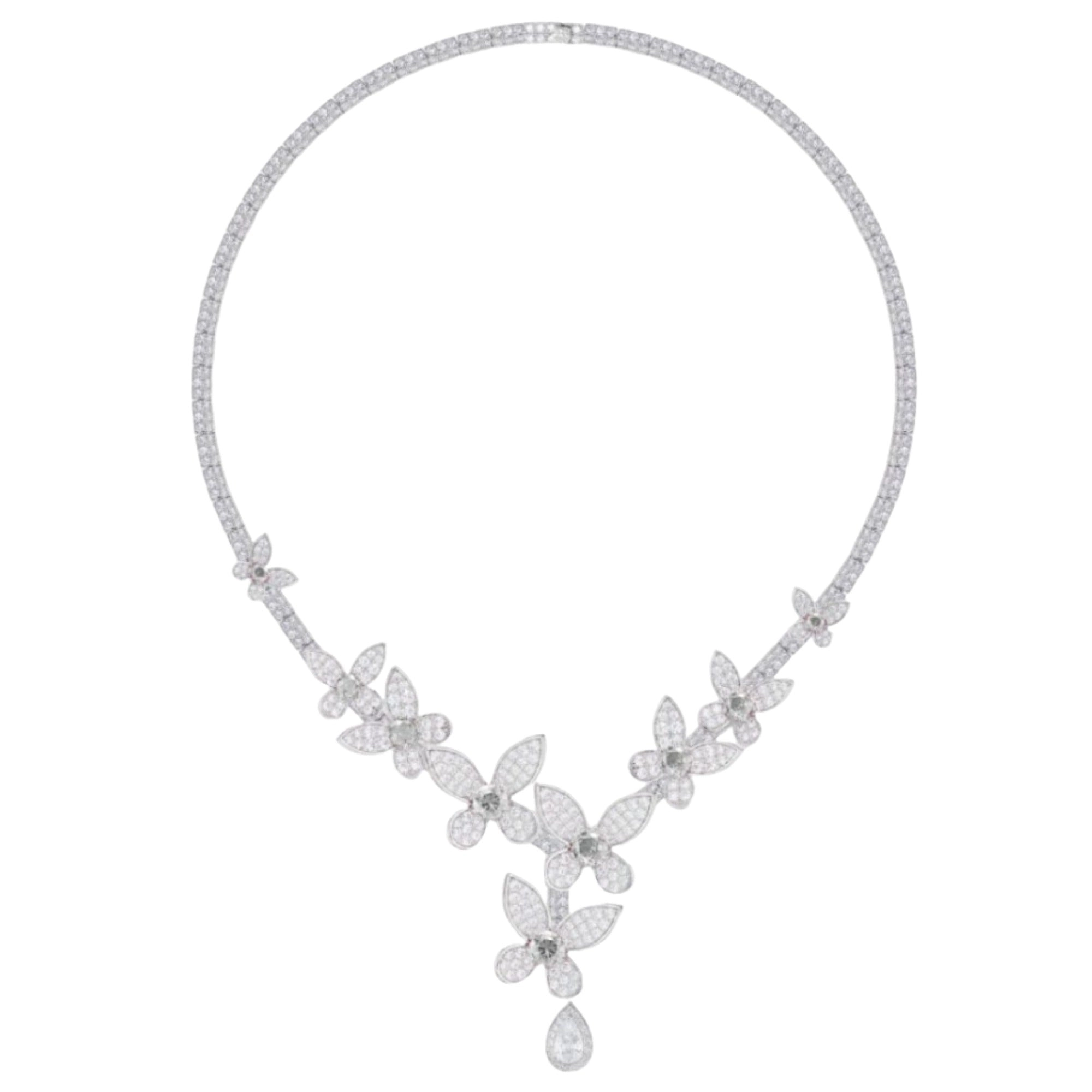 Danklind Butterfly Y Shape Necklace