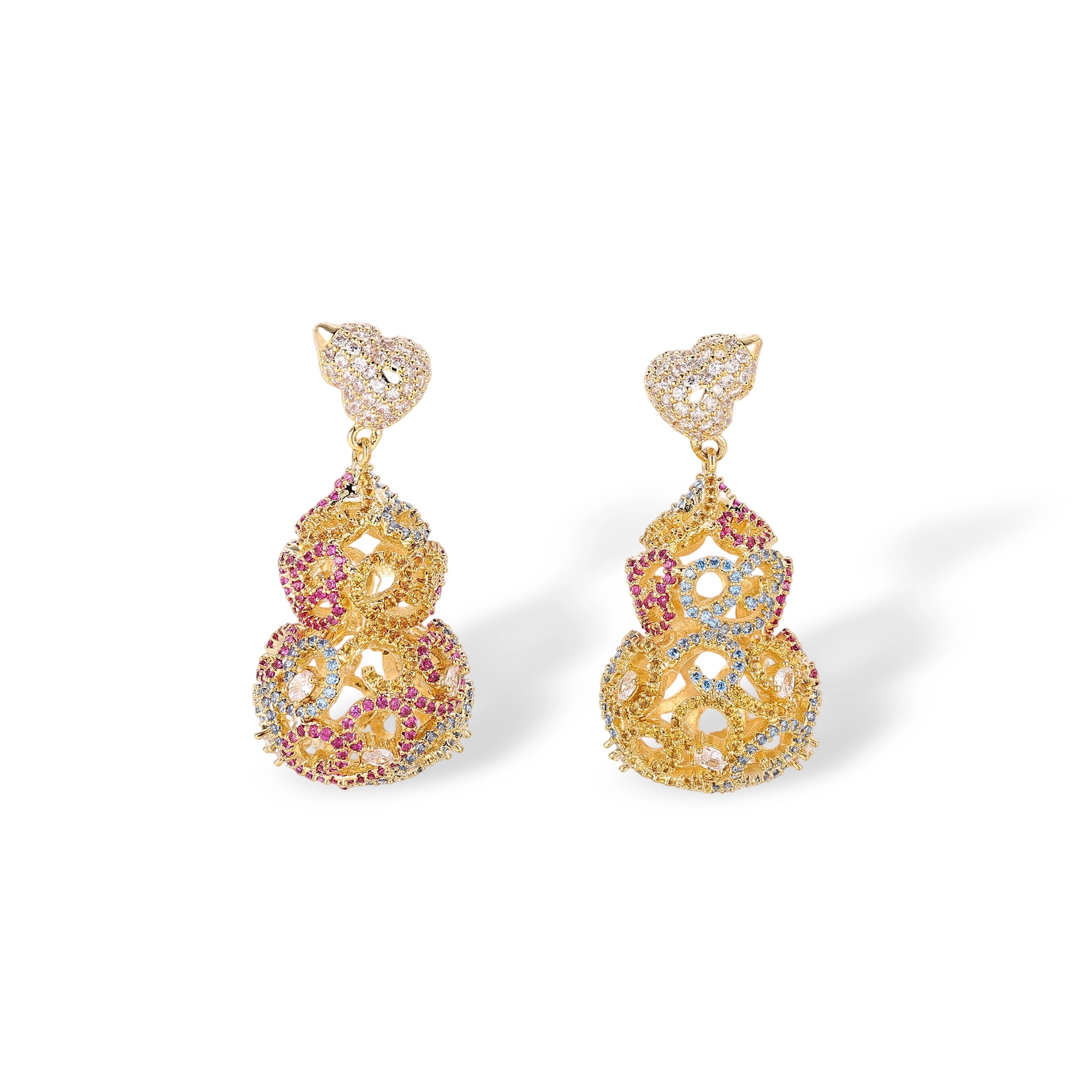 Daphnéa Gourd Drop Earrings