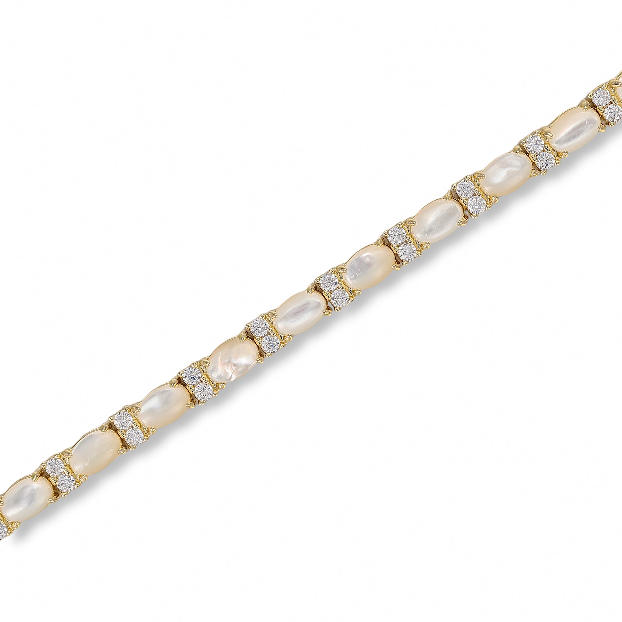 Christiane Oval Natural Stone Bracelet