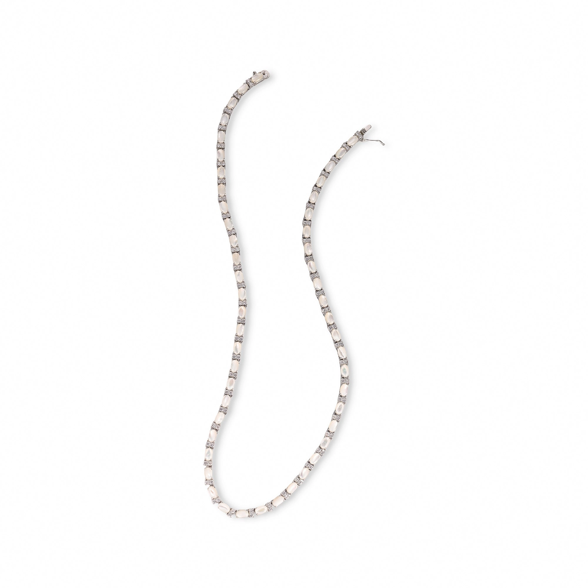 Christiane Oval Natural Stone Necklace