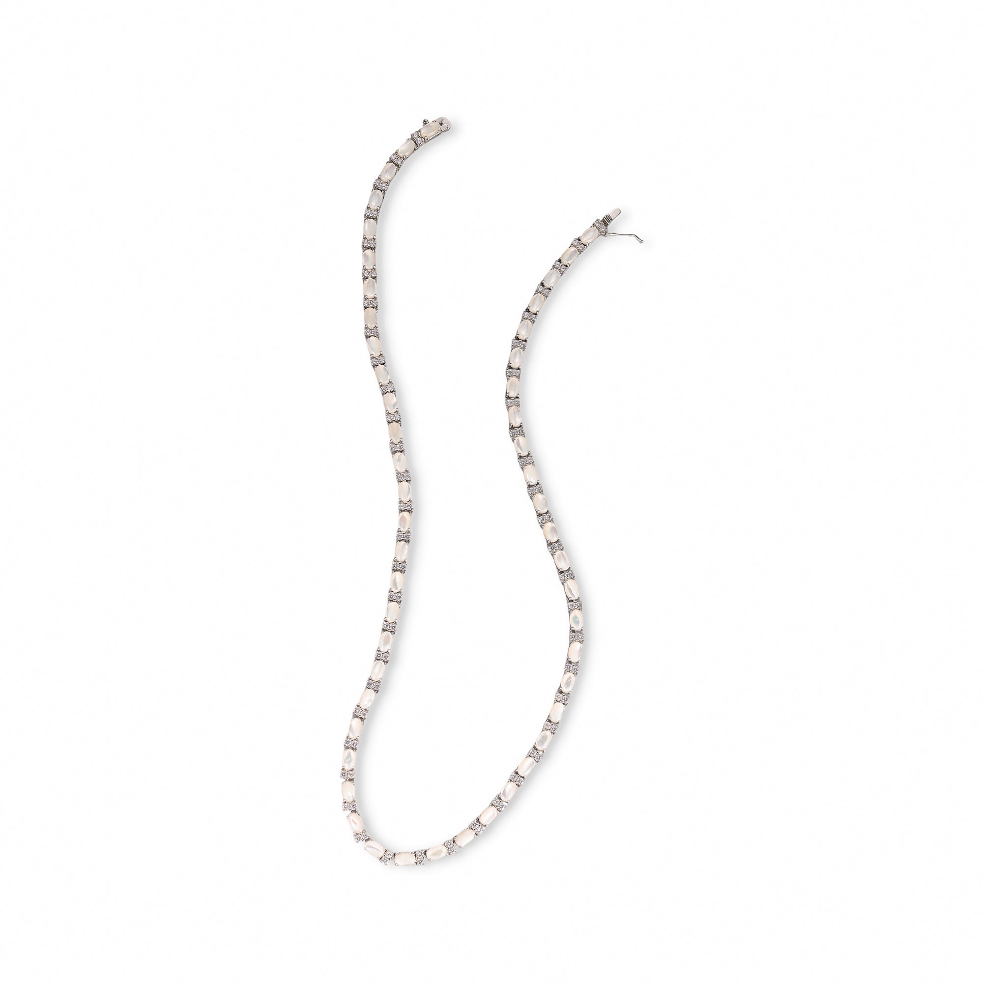 Christiane Oval Natural Stone Necklace