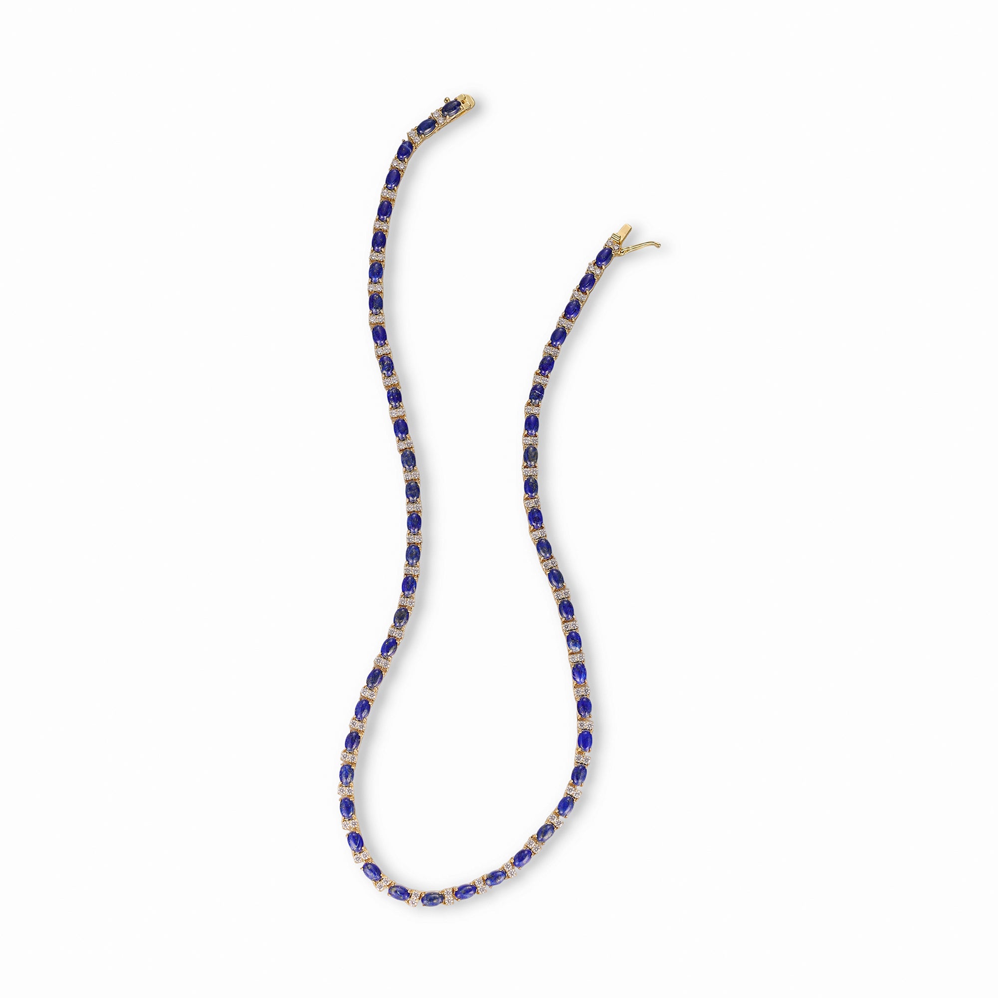 Christiane Oval Natural Stone Necklace