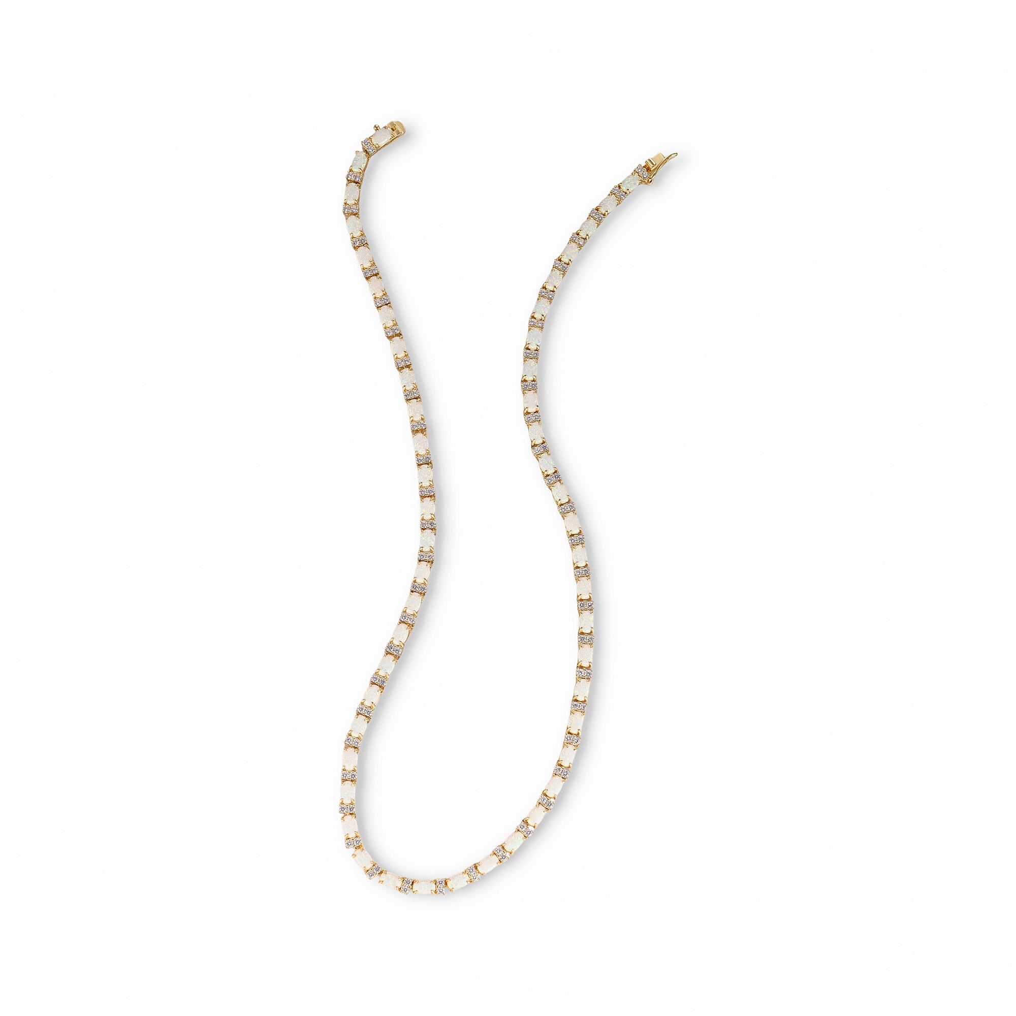 Christiane Oval Natural Stone Necklace