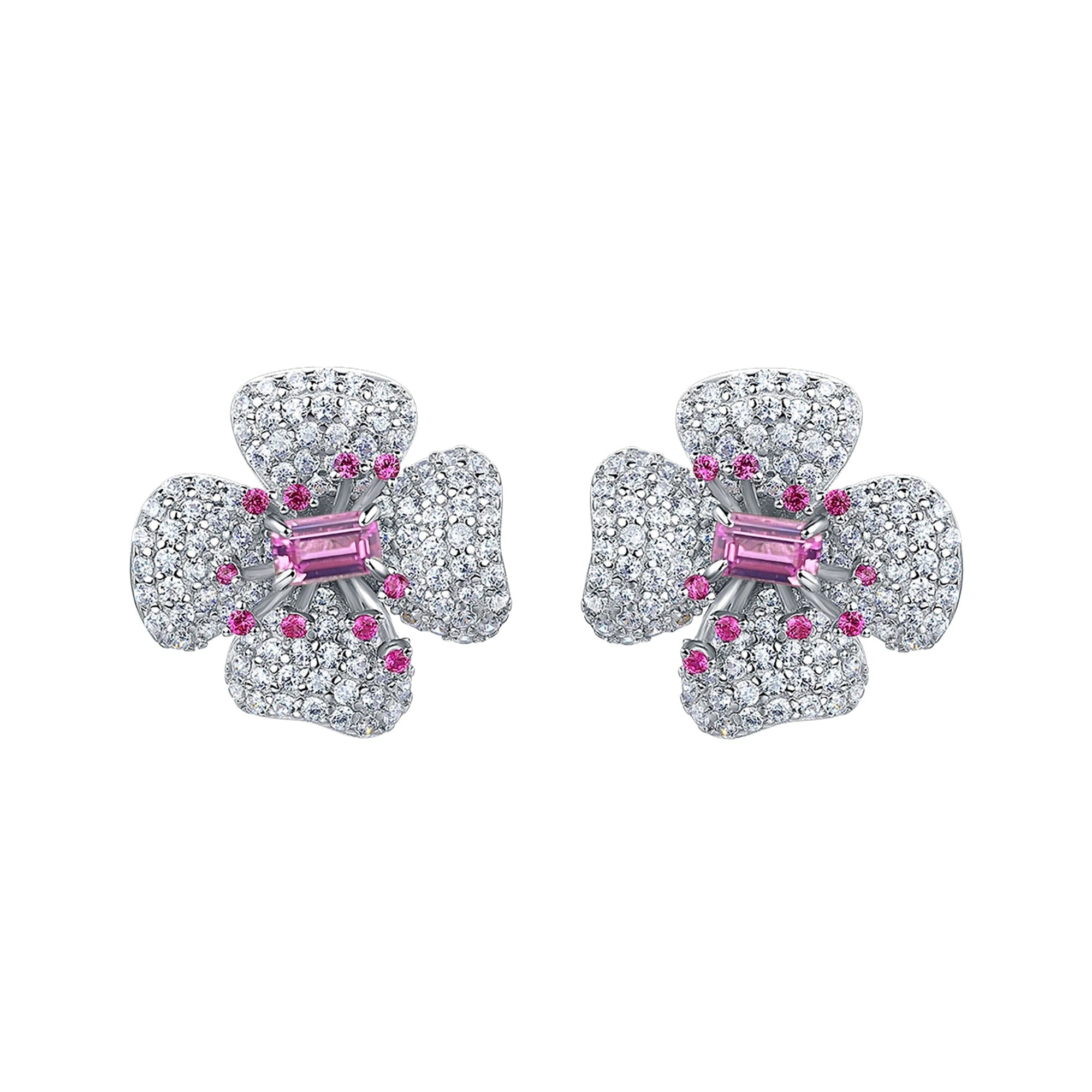 Doriane Floral Stud Earrings