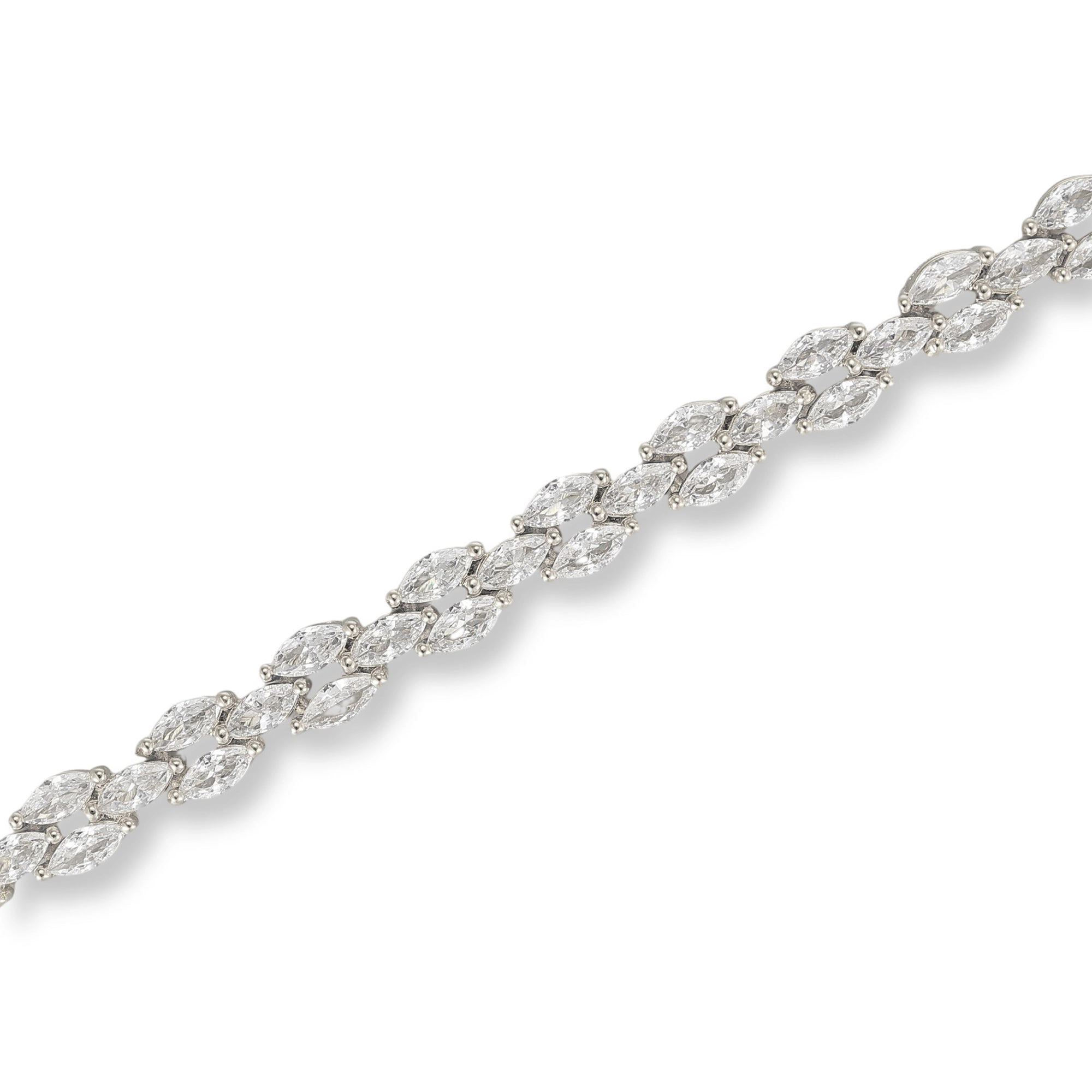 Felicitas 14K Gold Marquise Tennis Bracelet