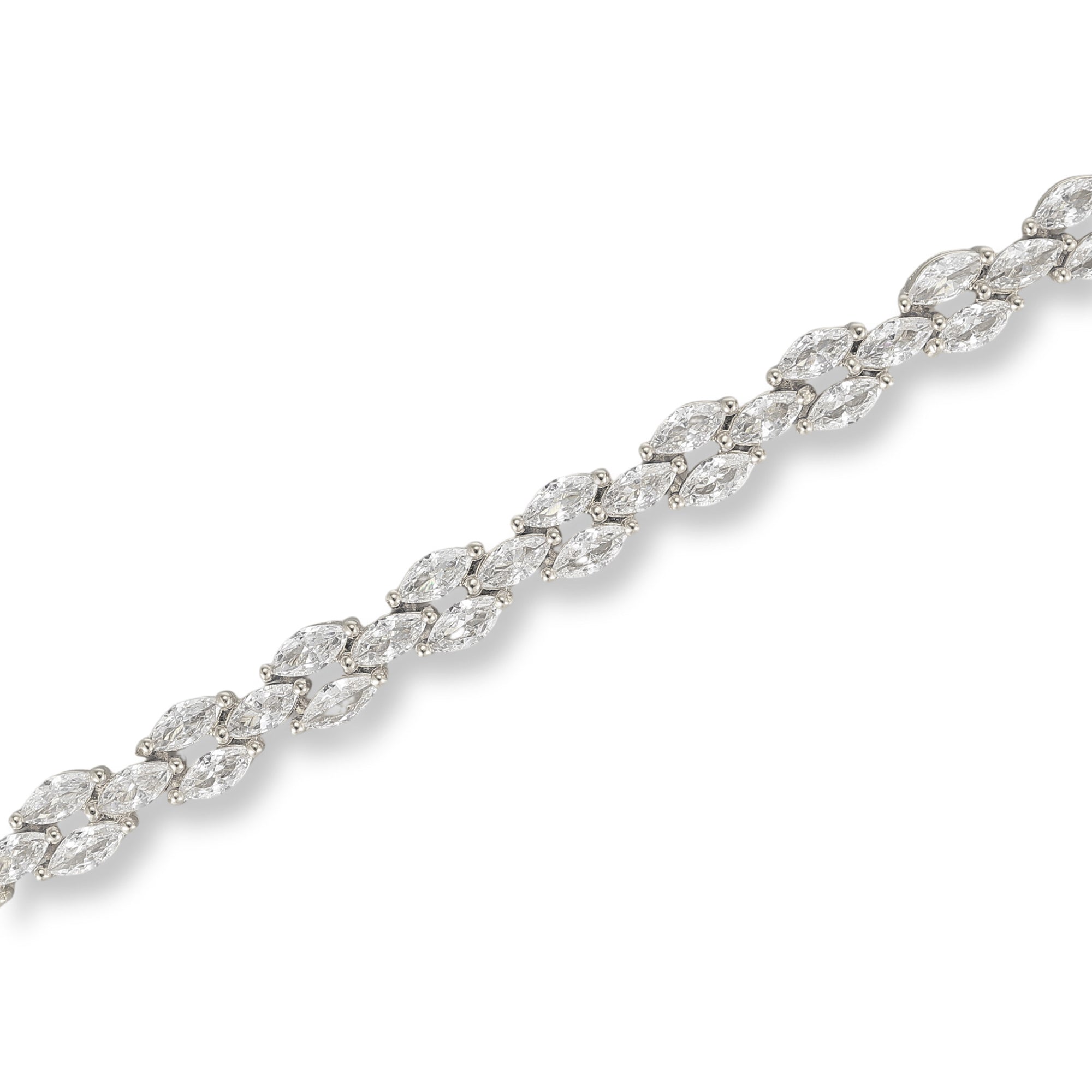 Felicitas 14K Gold Marquise Tennis Bracelet