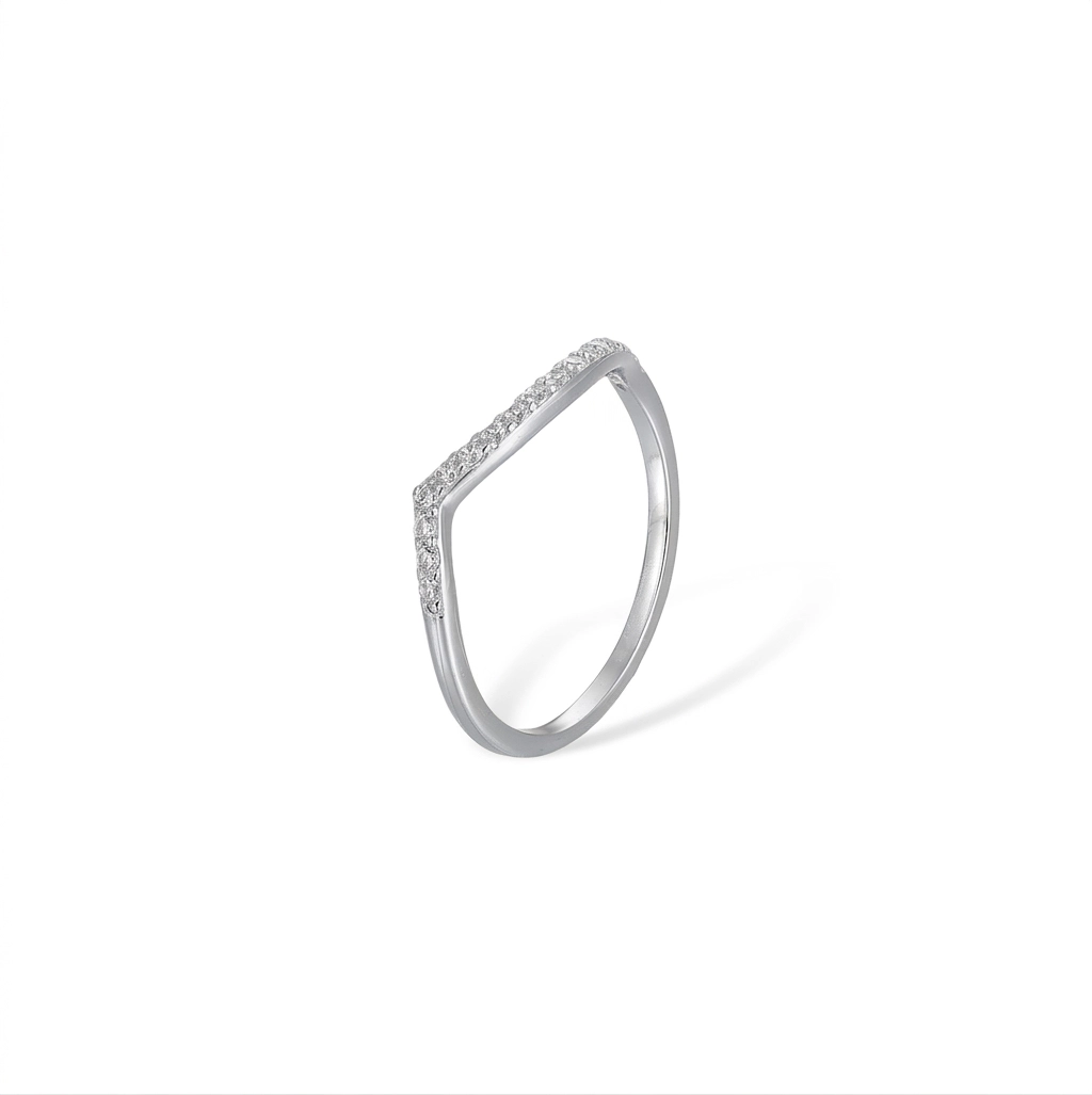 Friedlina 14K Gold Marquise Moissanite Ring Set