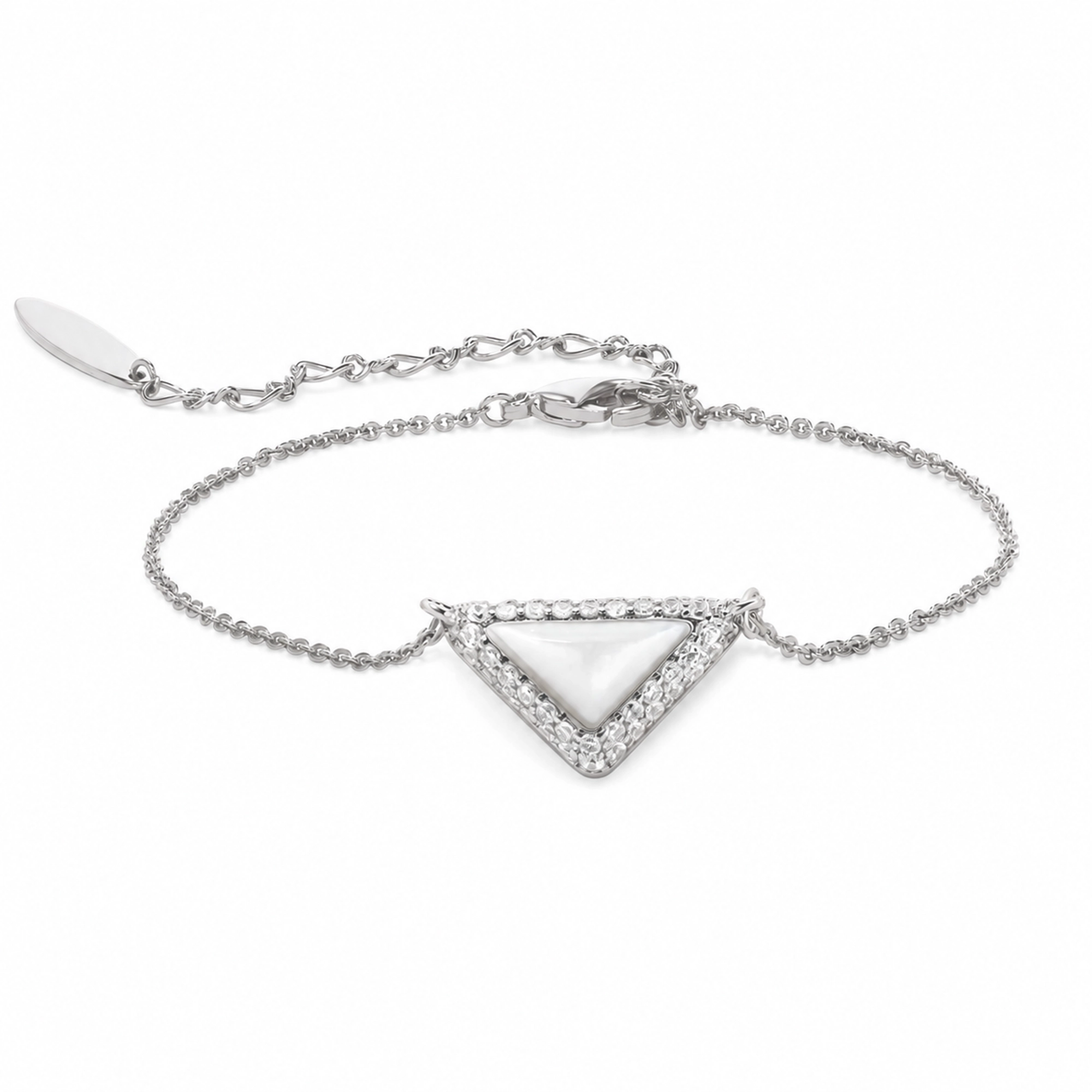Geertje 14K Gold Triangular Mother-of-Pearl Bracelet
