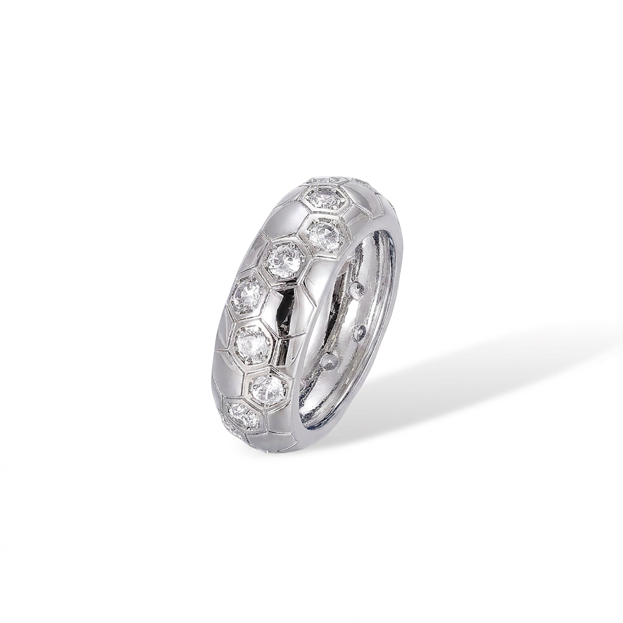 Gerlindis 14K Gold Spherical Ring