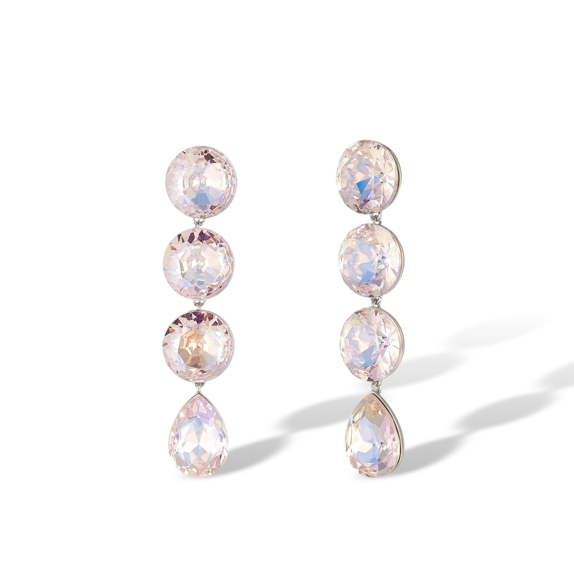 Gerrike Round Teardrop Drop Earrings