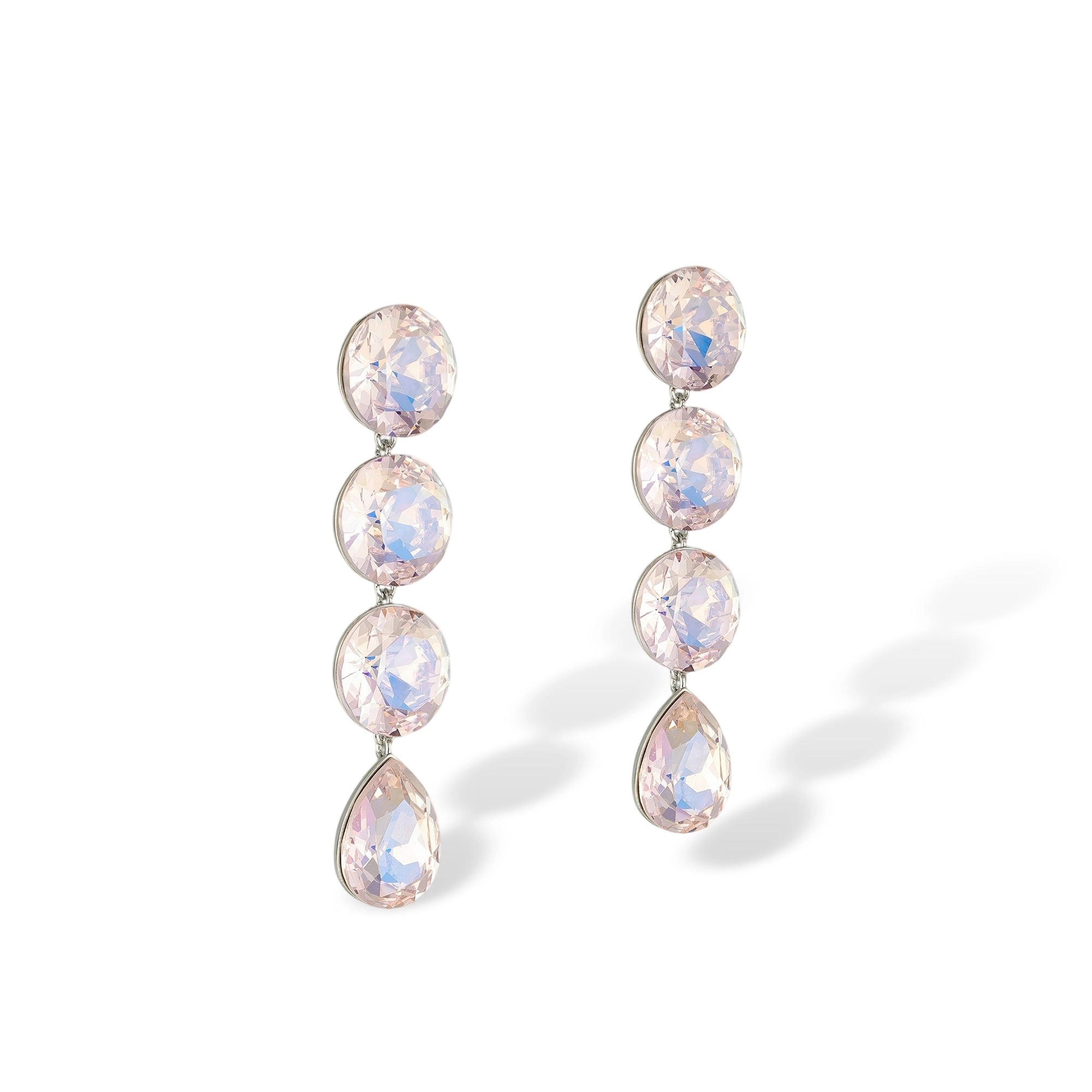 Gerrike Round Teardrop Drop Earrings