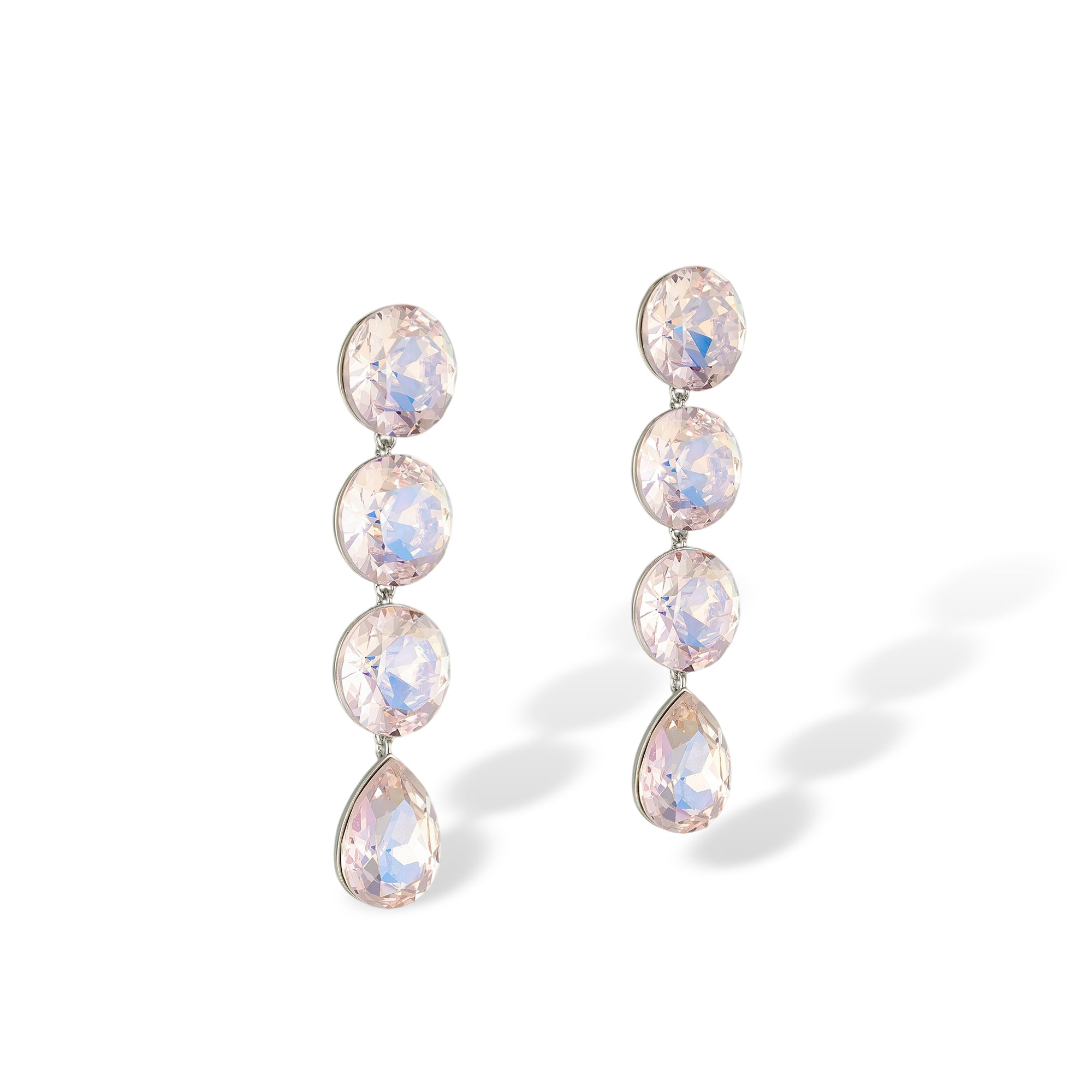 Gerrike Round Teardrop Drop Earrings