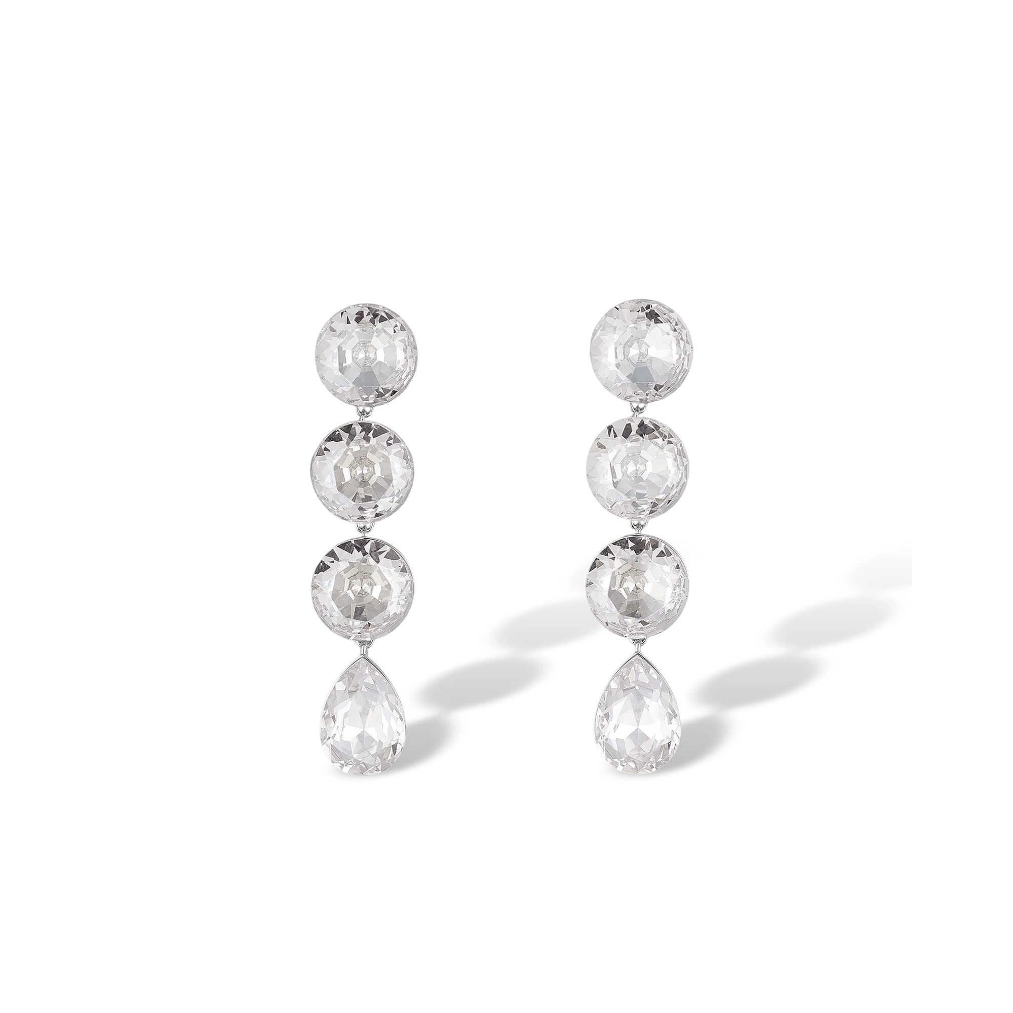 Gerrike Round Teardrop Drop Earrings