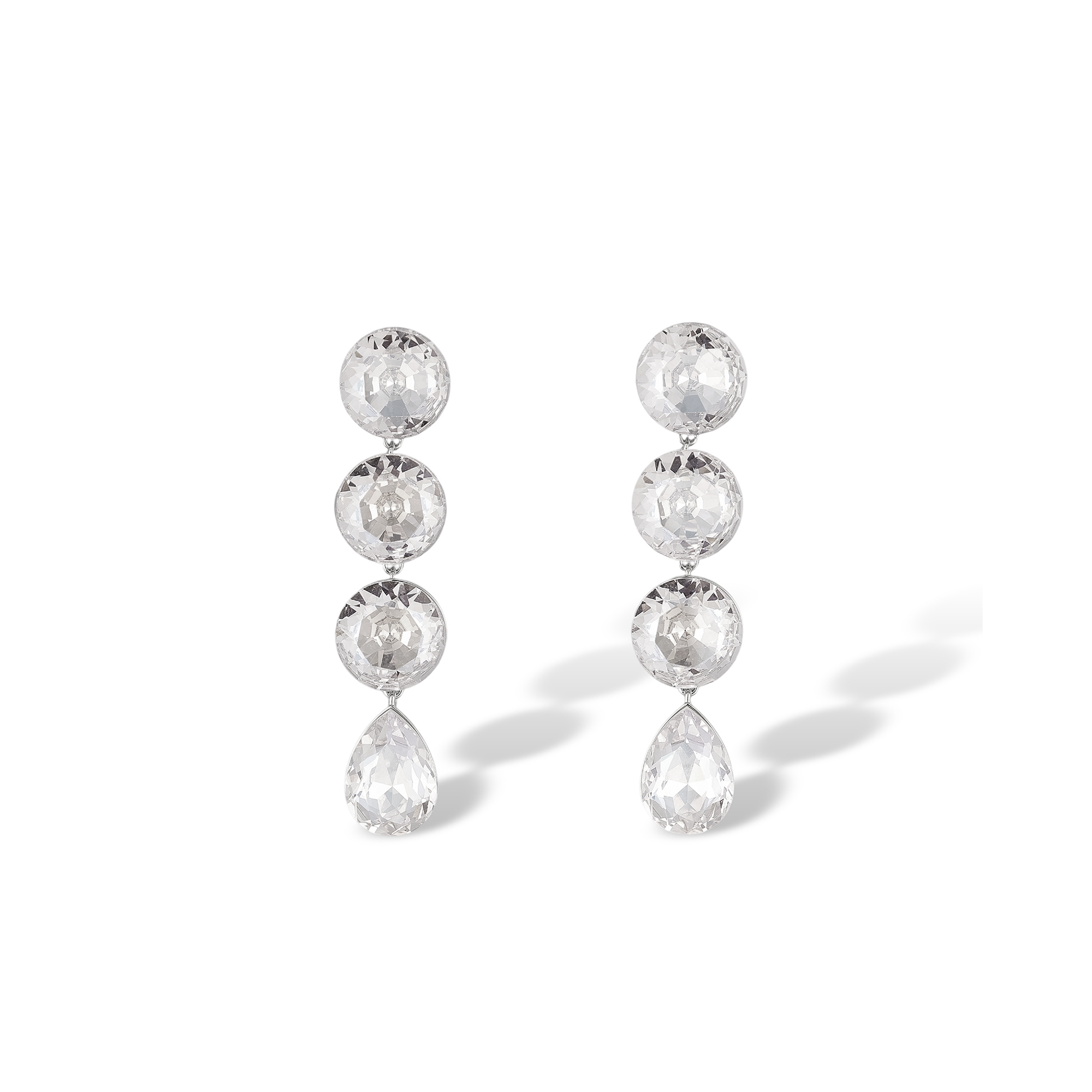 Gerrike Round Teardrop Drop Earrings