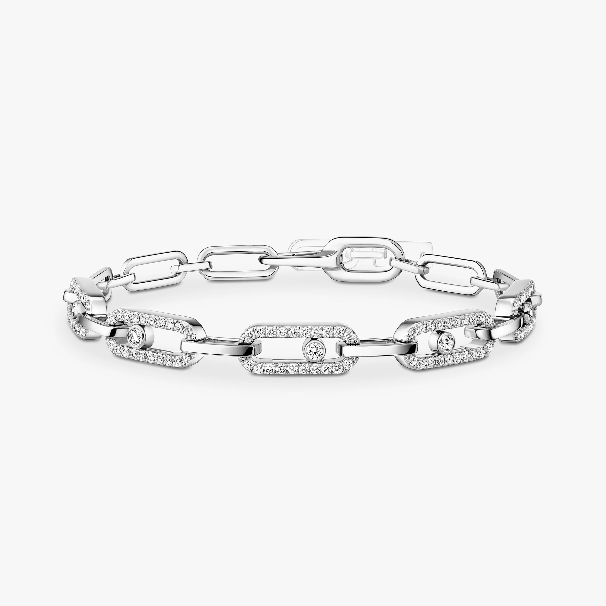 Wulflind 14K Gold Paperclip Link Bracelet