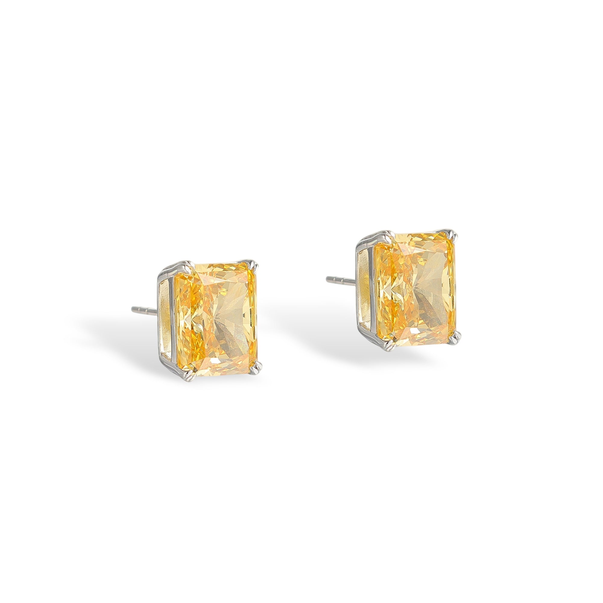 Hedberta Rectangular Stud Earrings