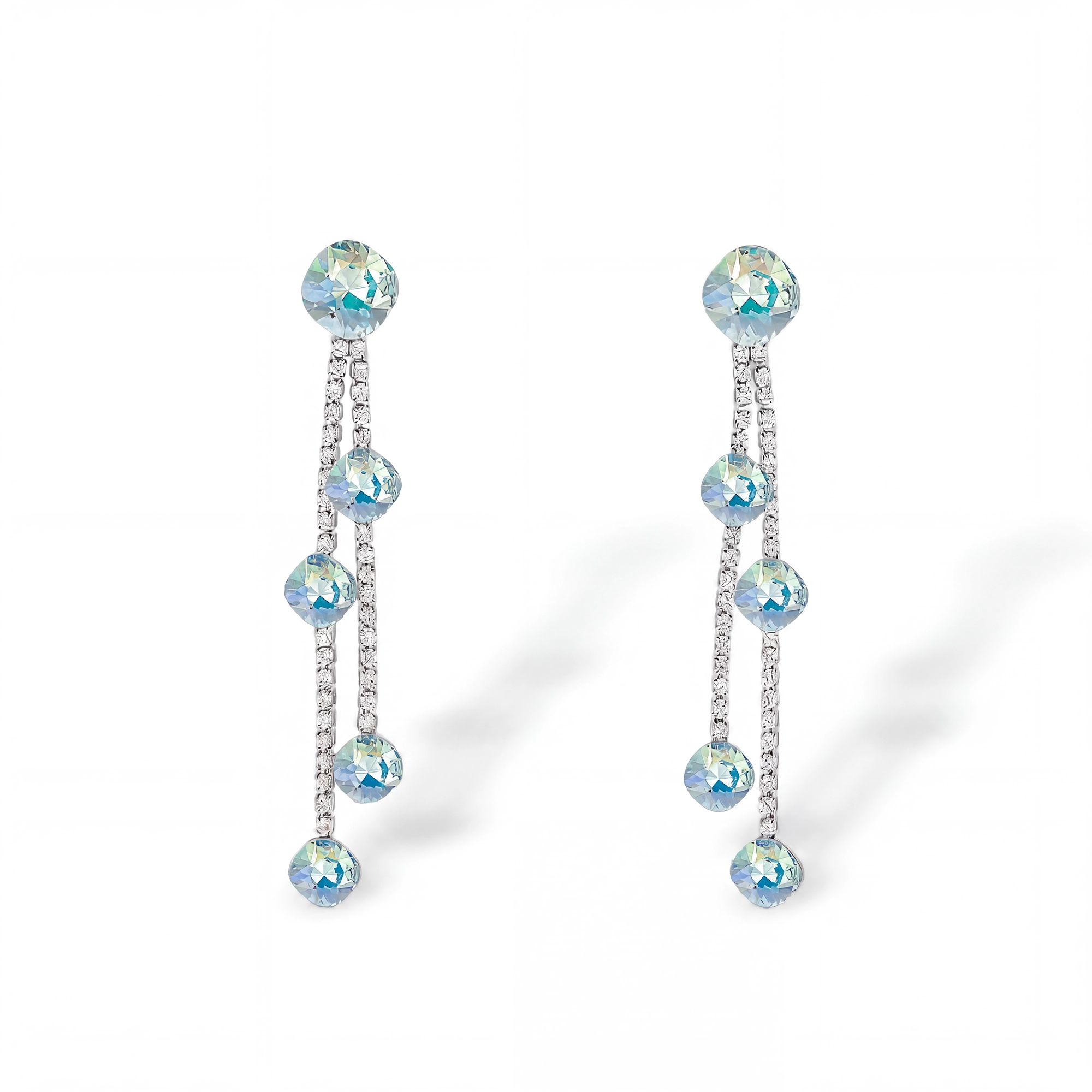 Hermionne Cushion Drop Earrings