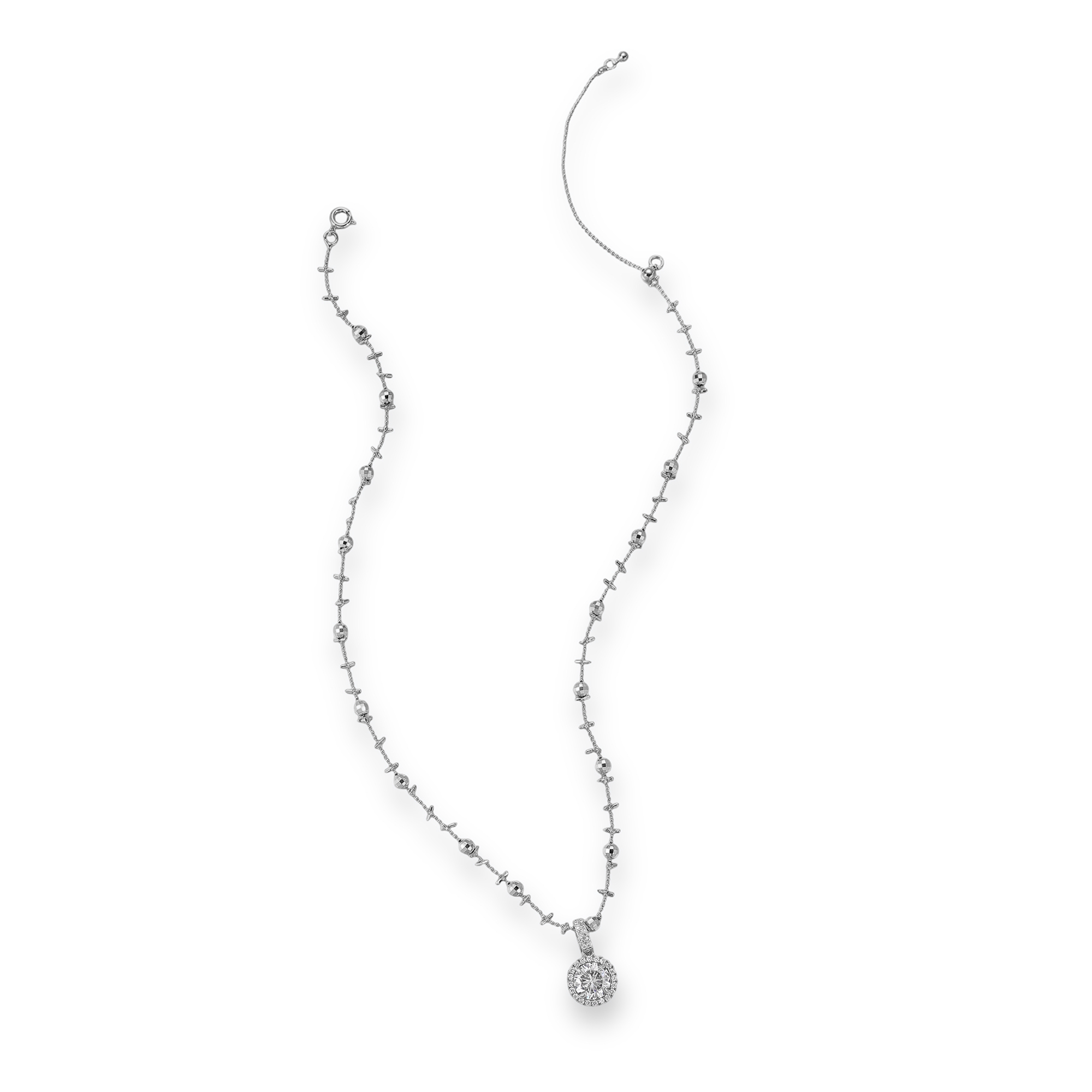 Innocence 18K Gold Round Necklace