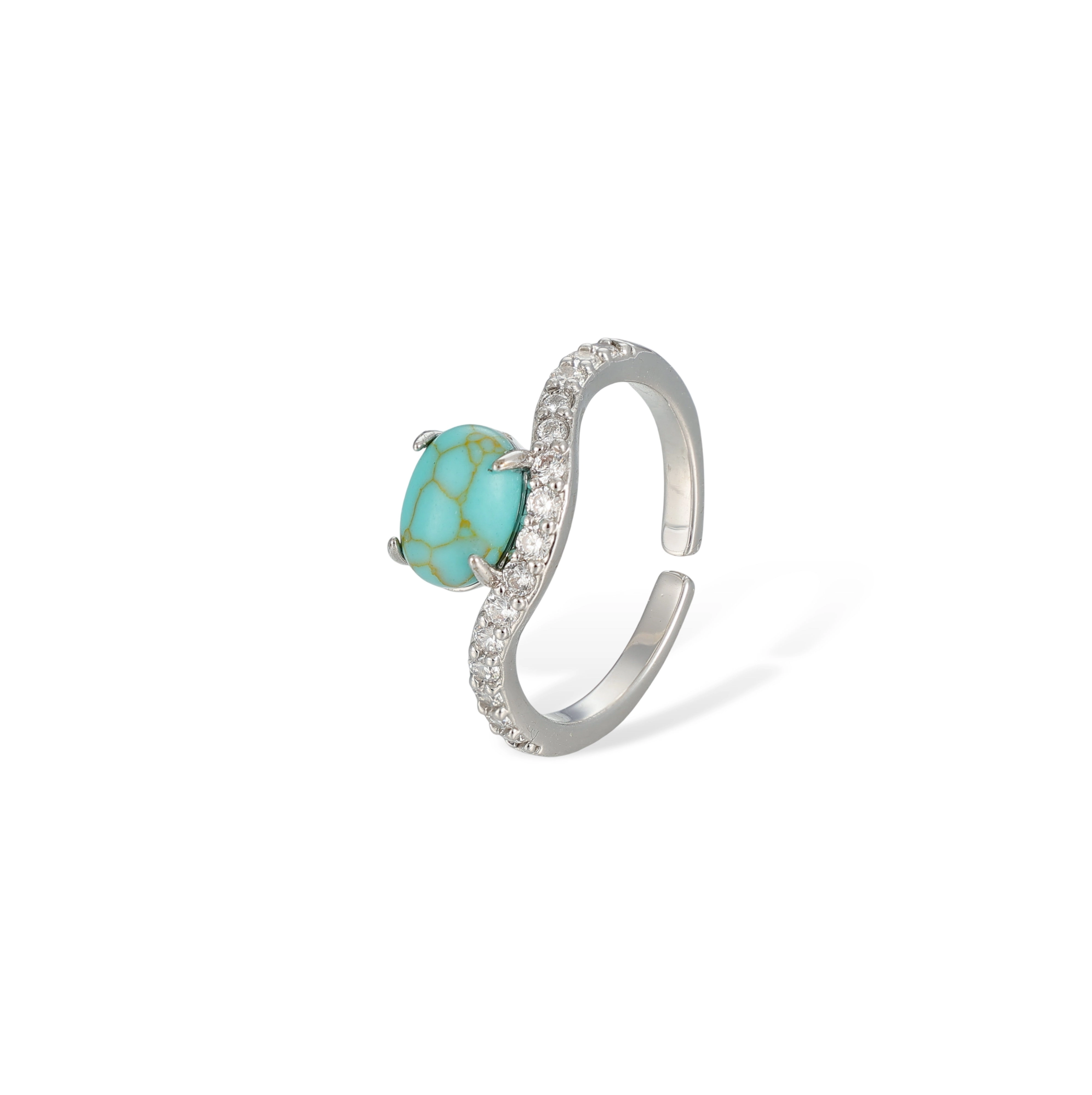 Irmberta Oval Open Ring
