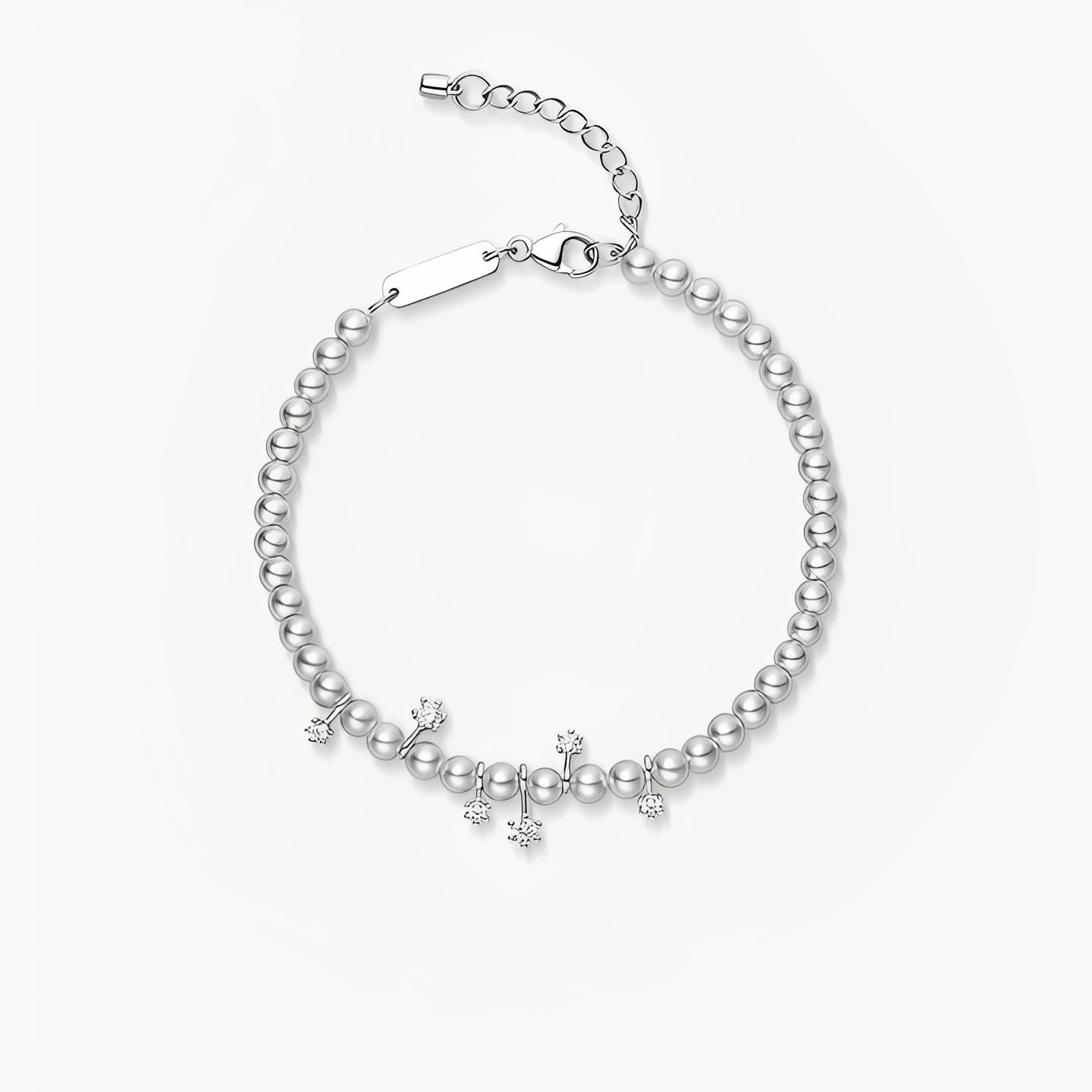 Istria Silver Round Bracelet
