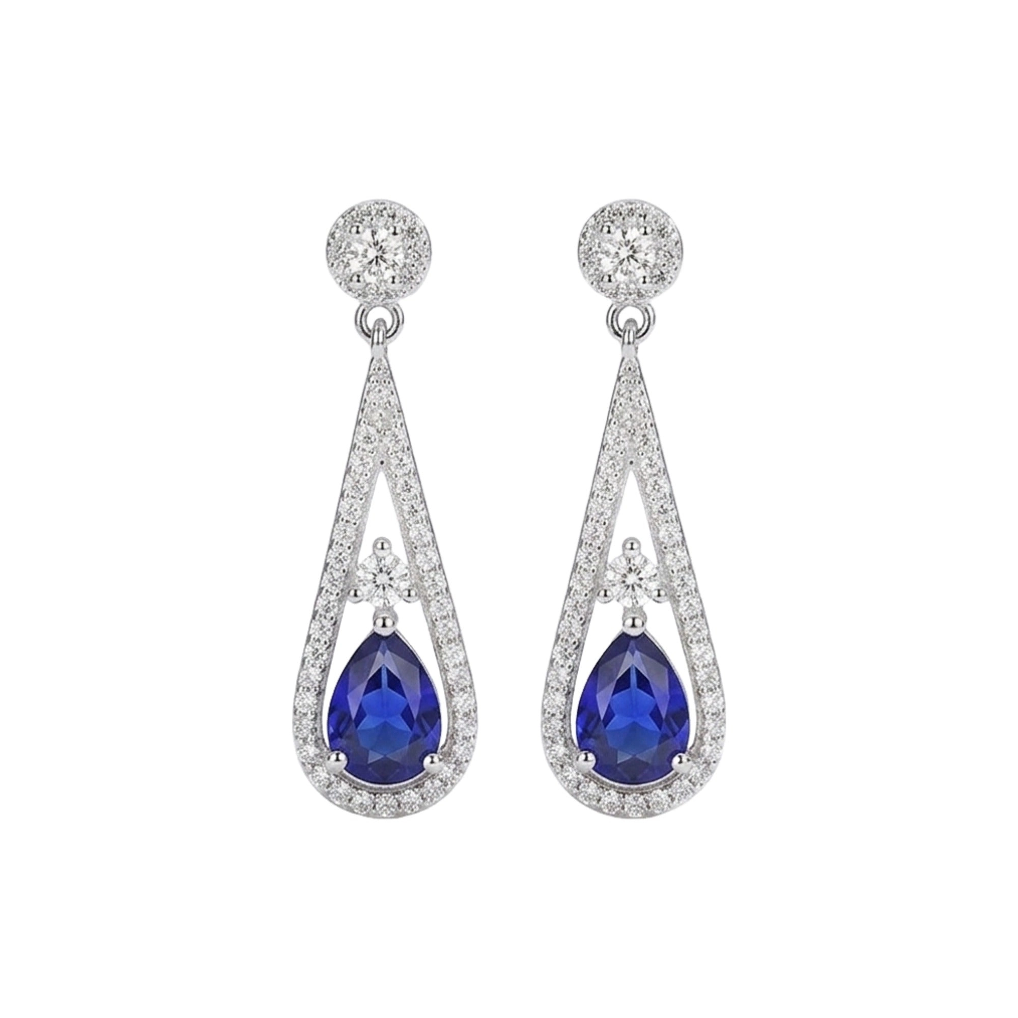 Jaqueline Teardrop Drop Earrings