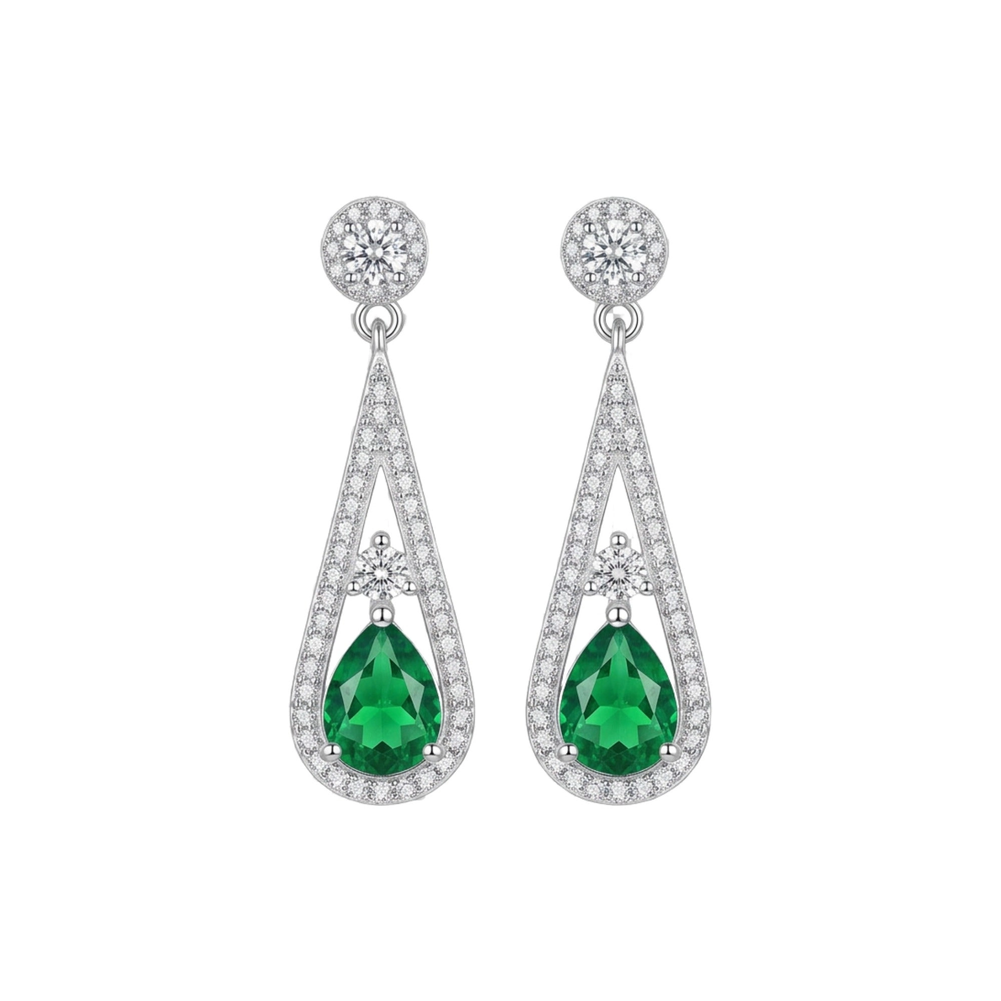 Jaqueline Teardrop Drop Earrings