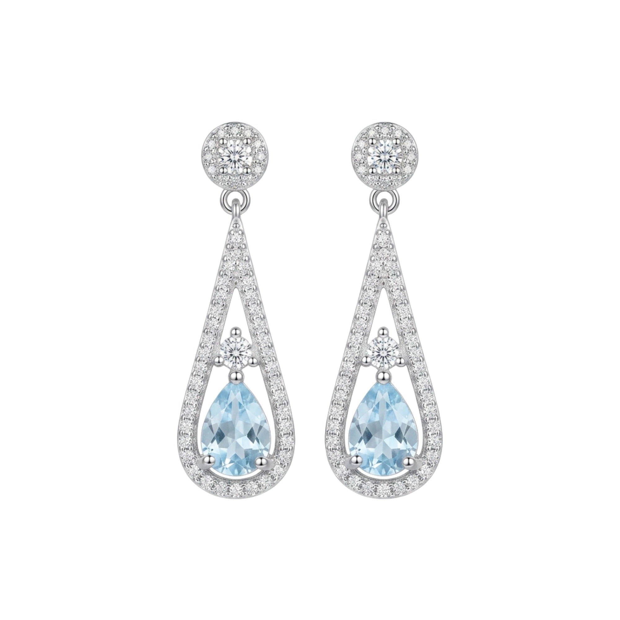 Jaqueline Teardrop Drop Earrings
