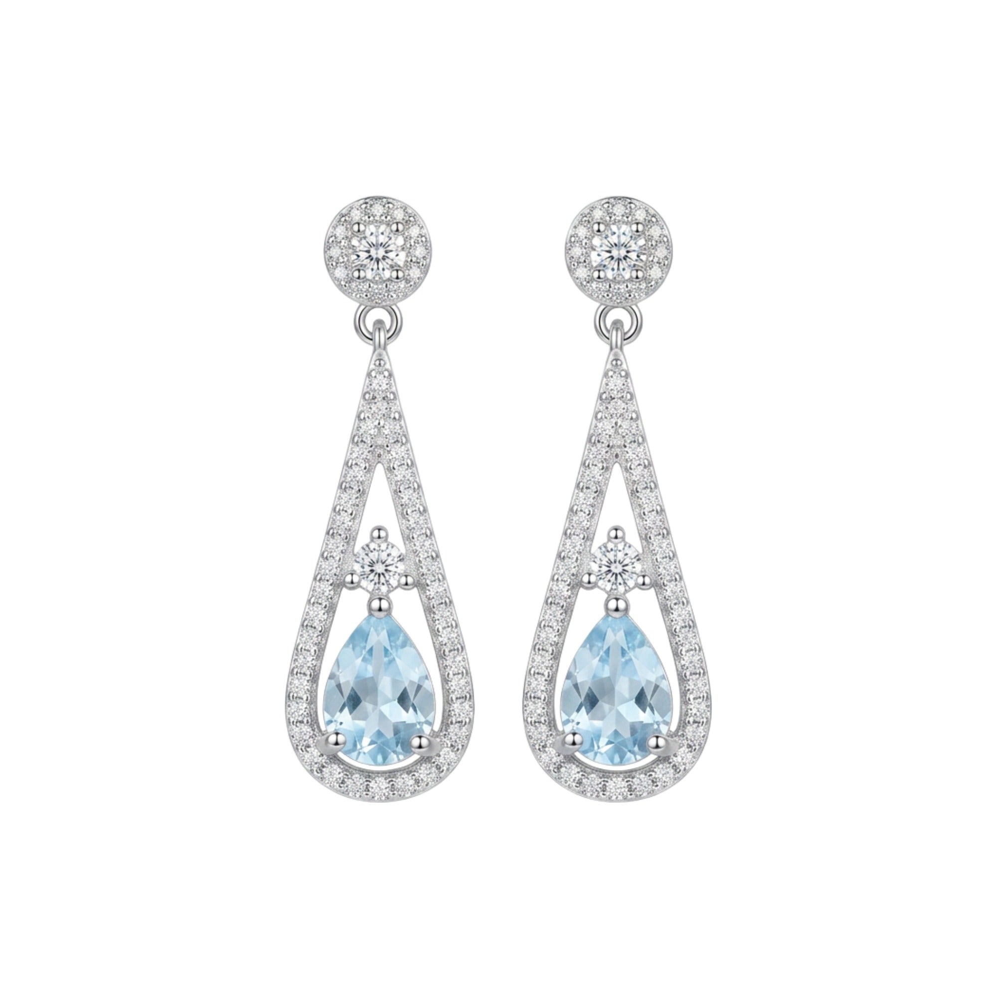 Jaqueline Teardrop Drop Earrings