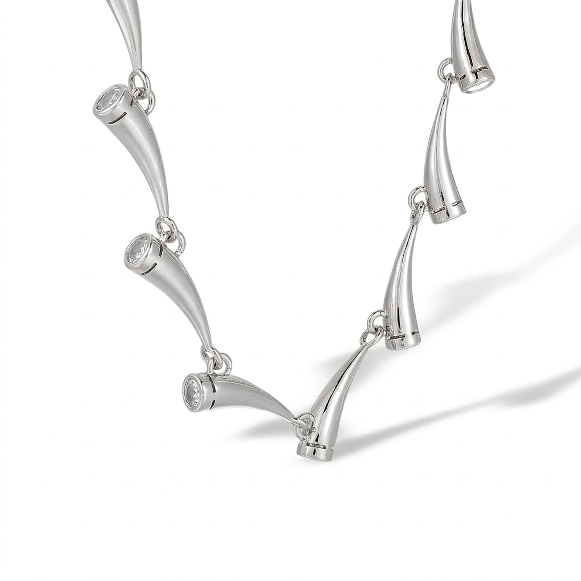 Katharina 14K Gold Conical Necklace