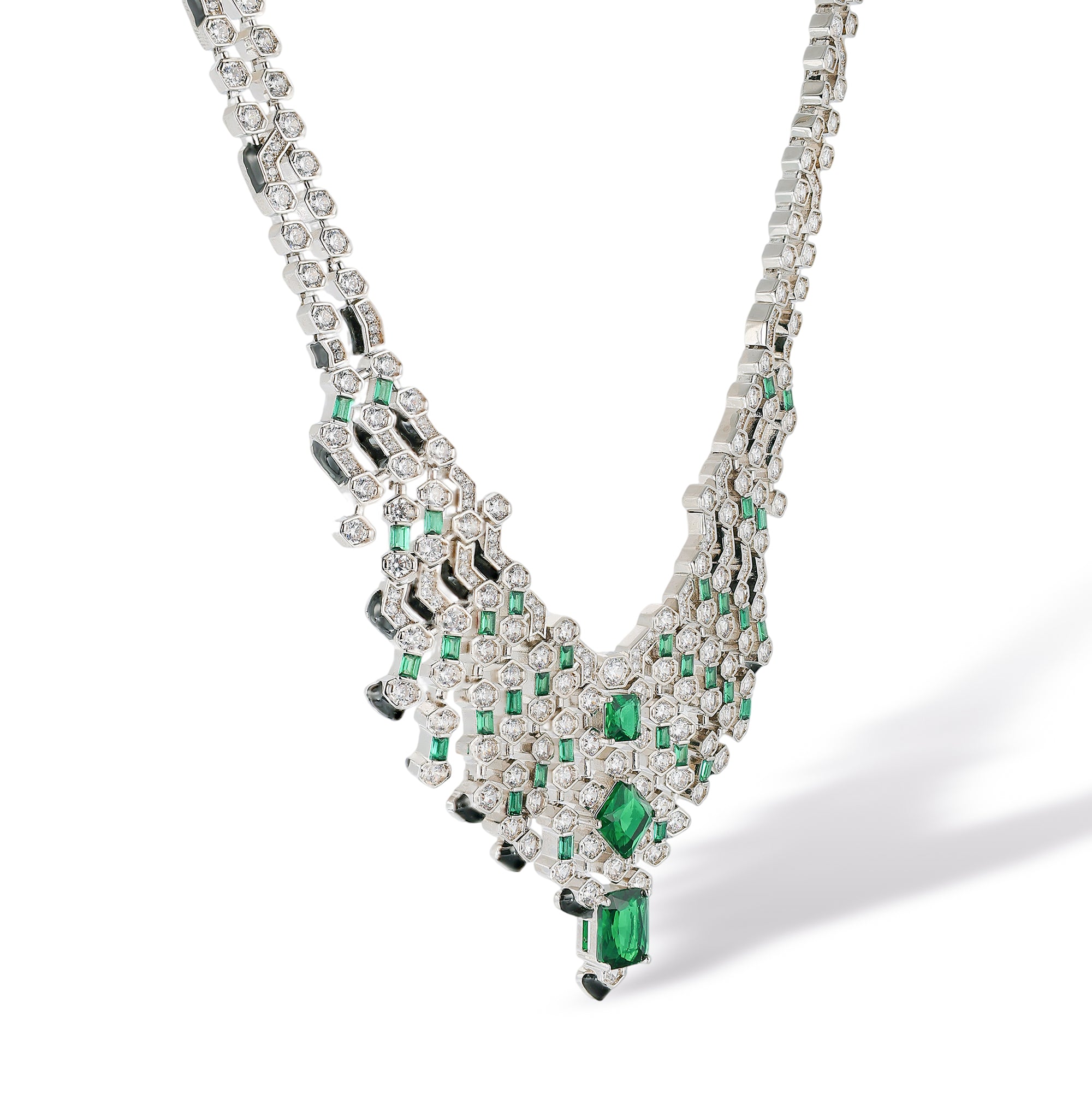 Kunlinde Cushion Tassel Necklace