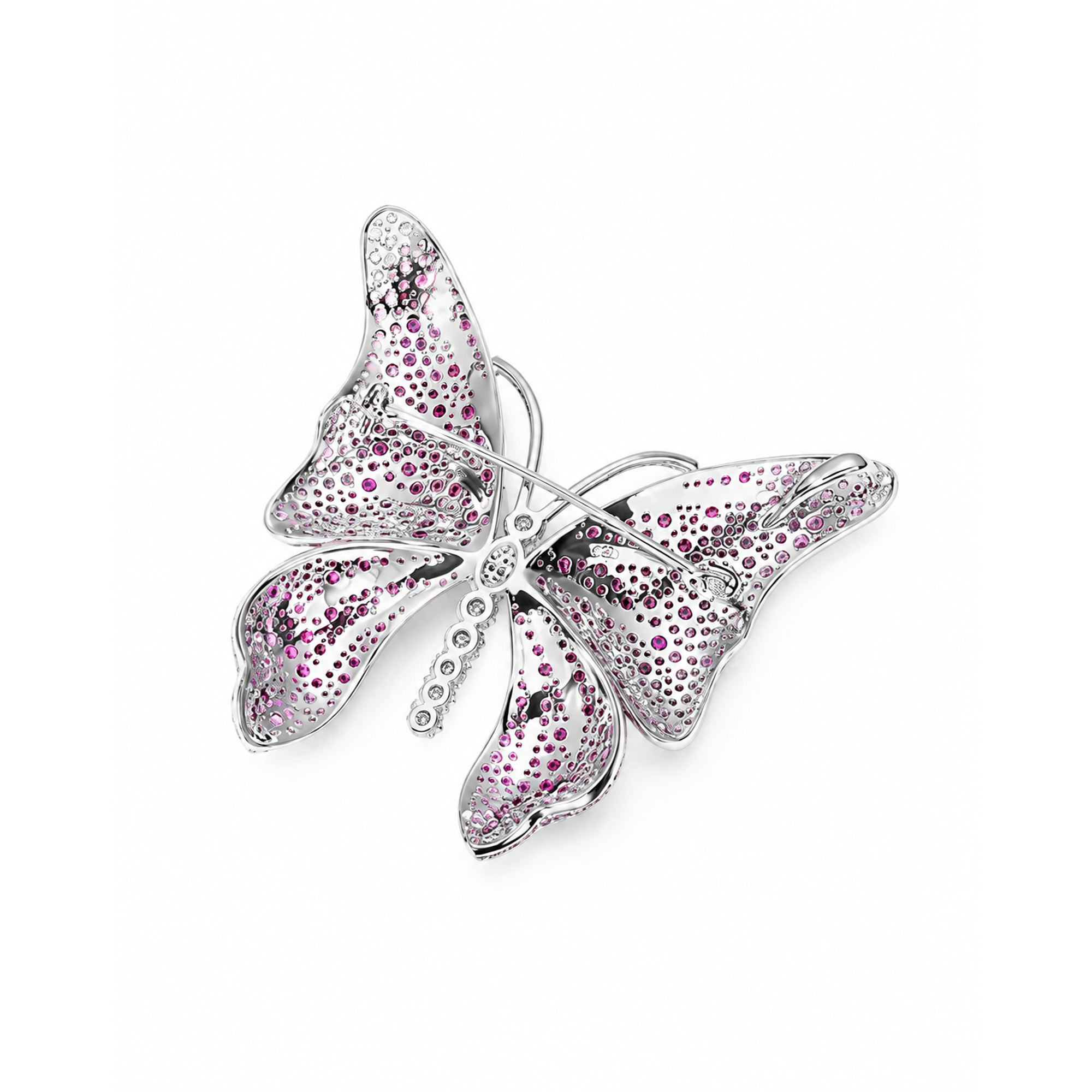 Larentia Pavé Butterfly Brooch