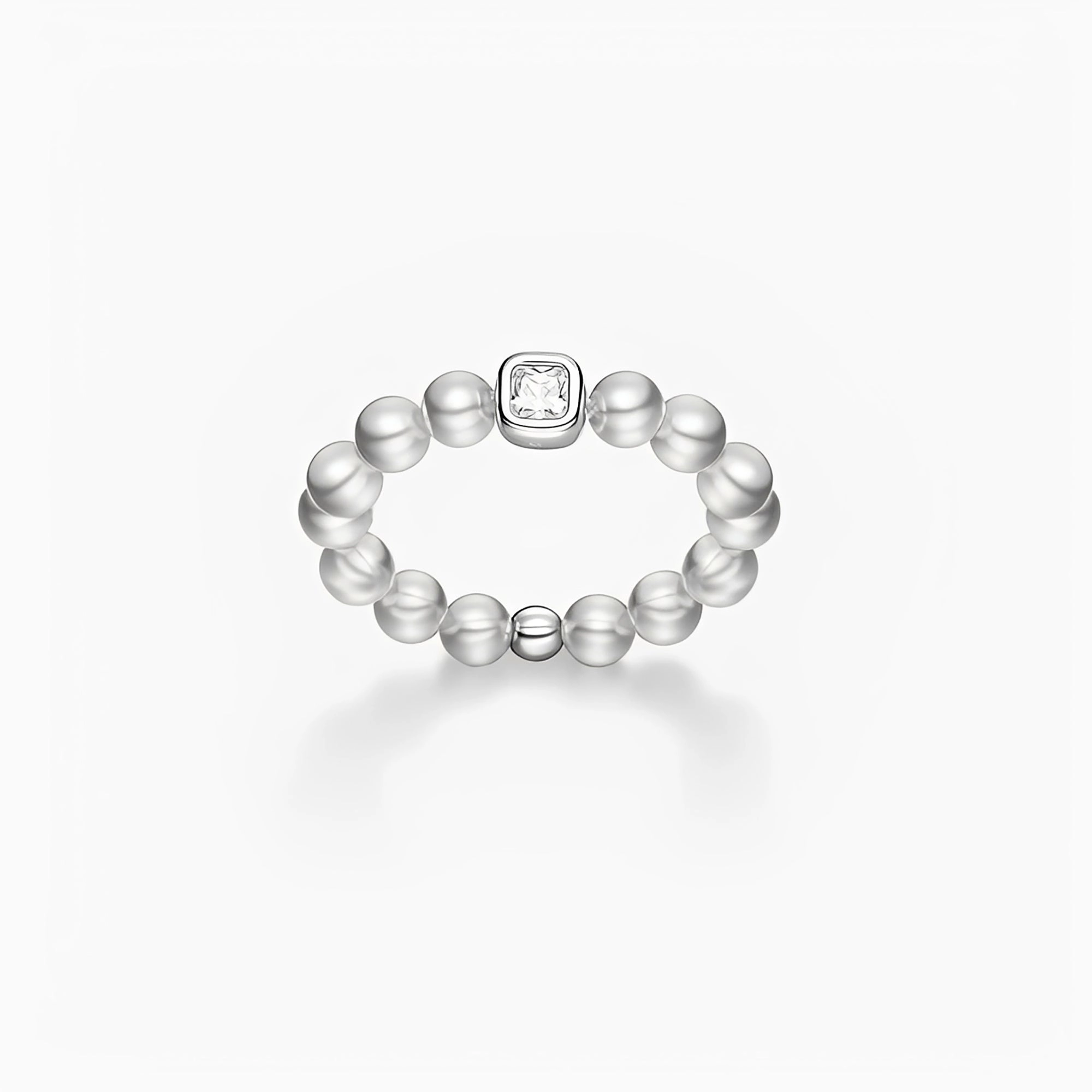 Liléa Gray Pearls Ring
