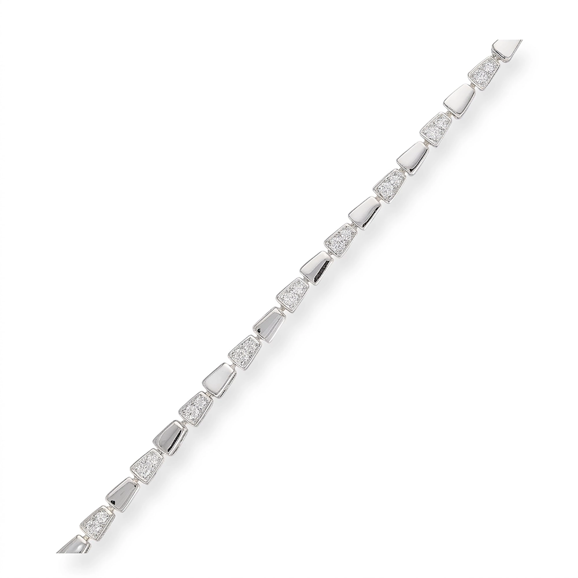 Liselotte 14K Gold Trapezoidal Bracelet
