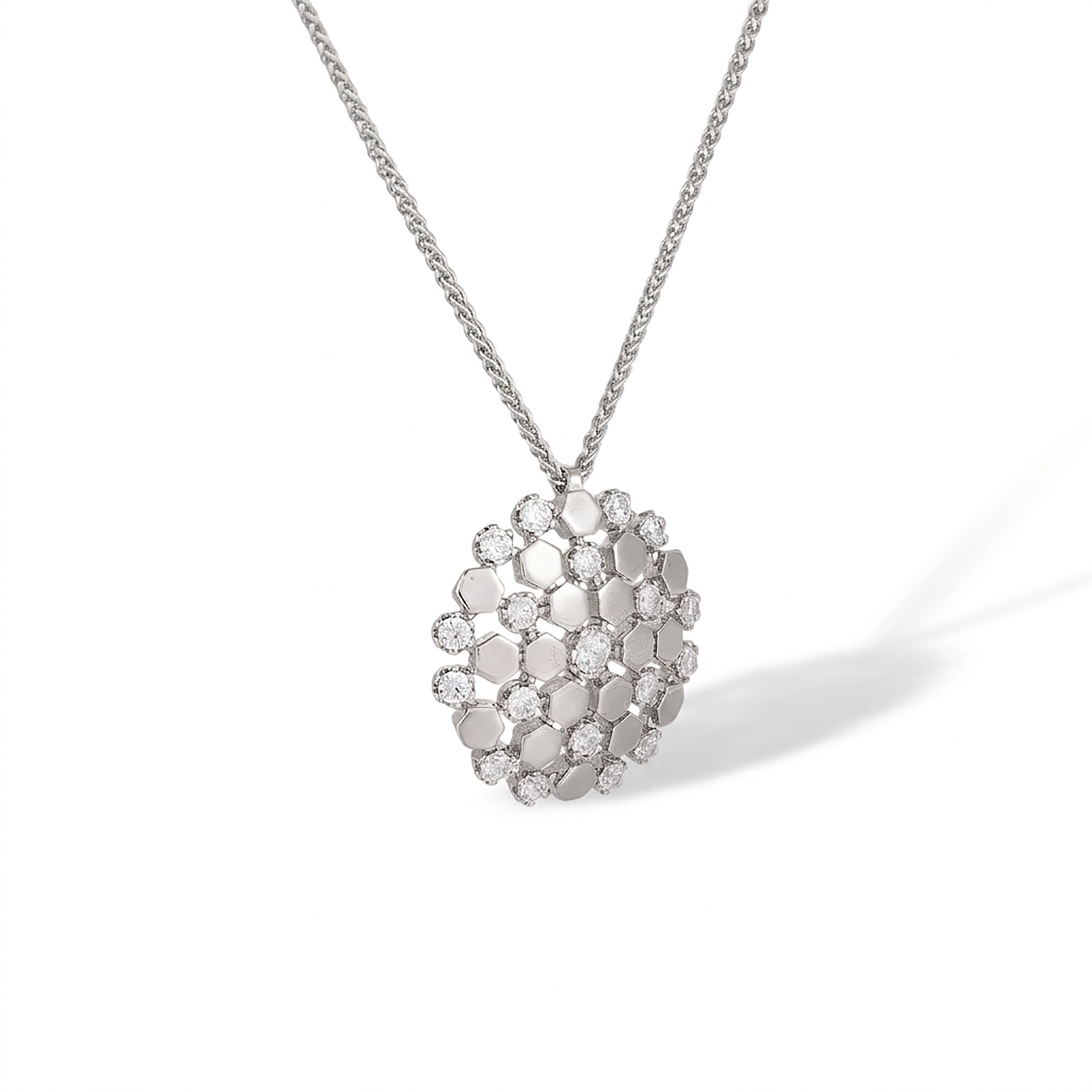 Madita 14K Gold Circular Necklace