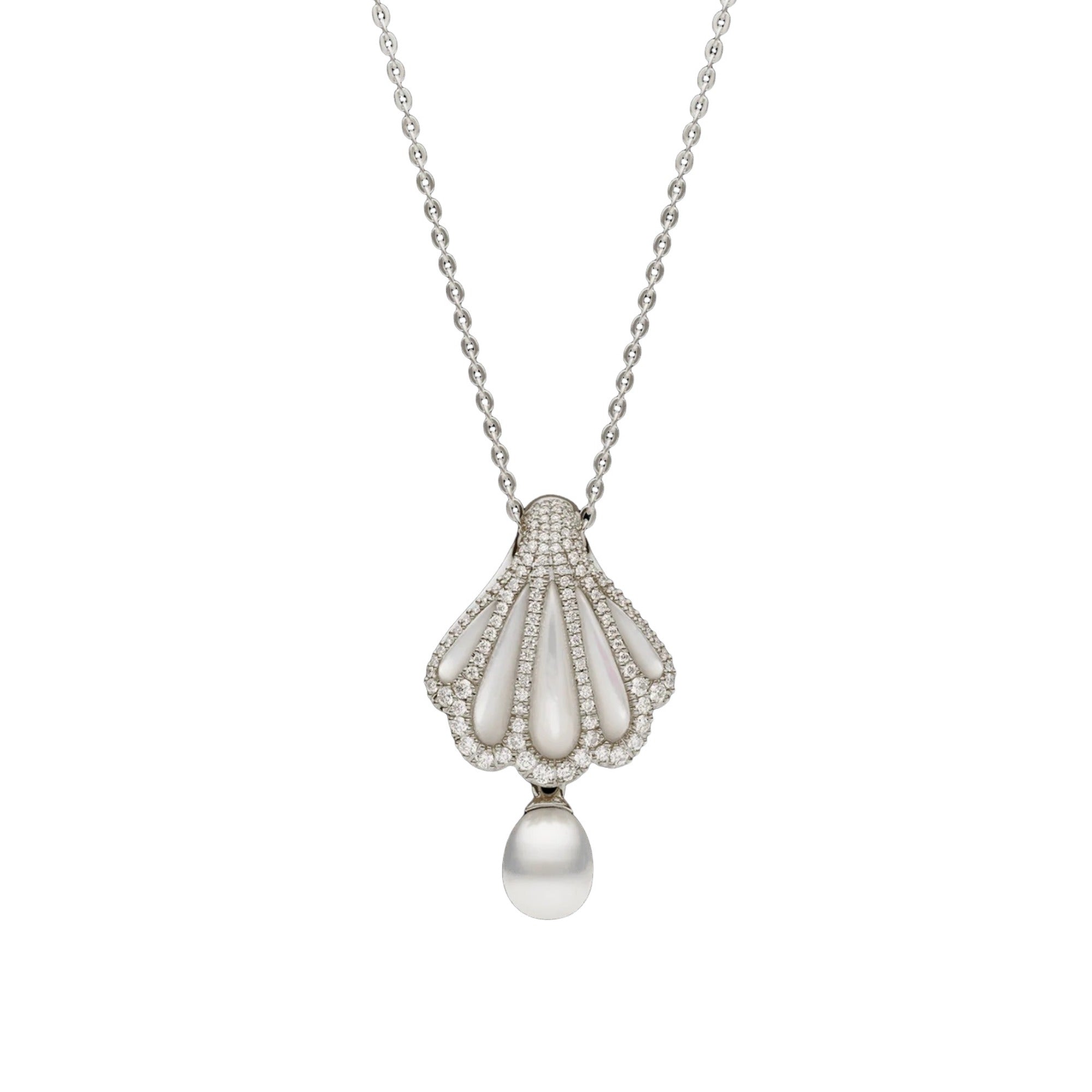 Marika 14K Yellow Gold Shell Pearl Necklace