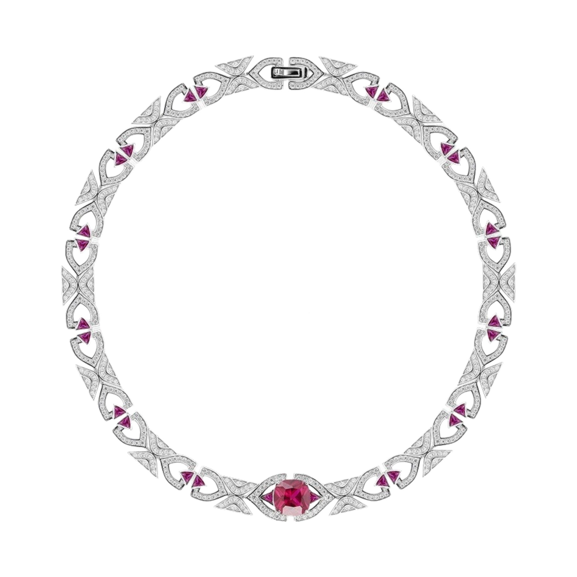 Morgane Cushion Choker Necklace