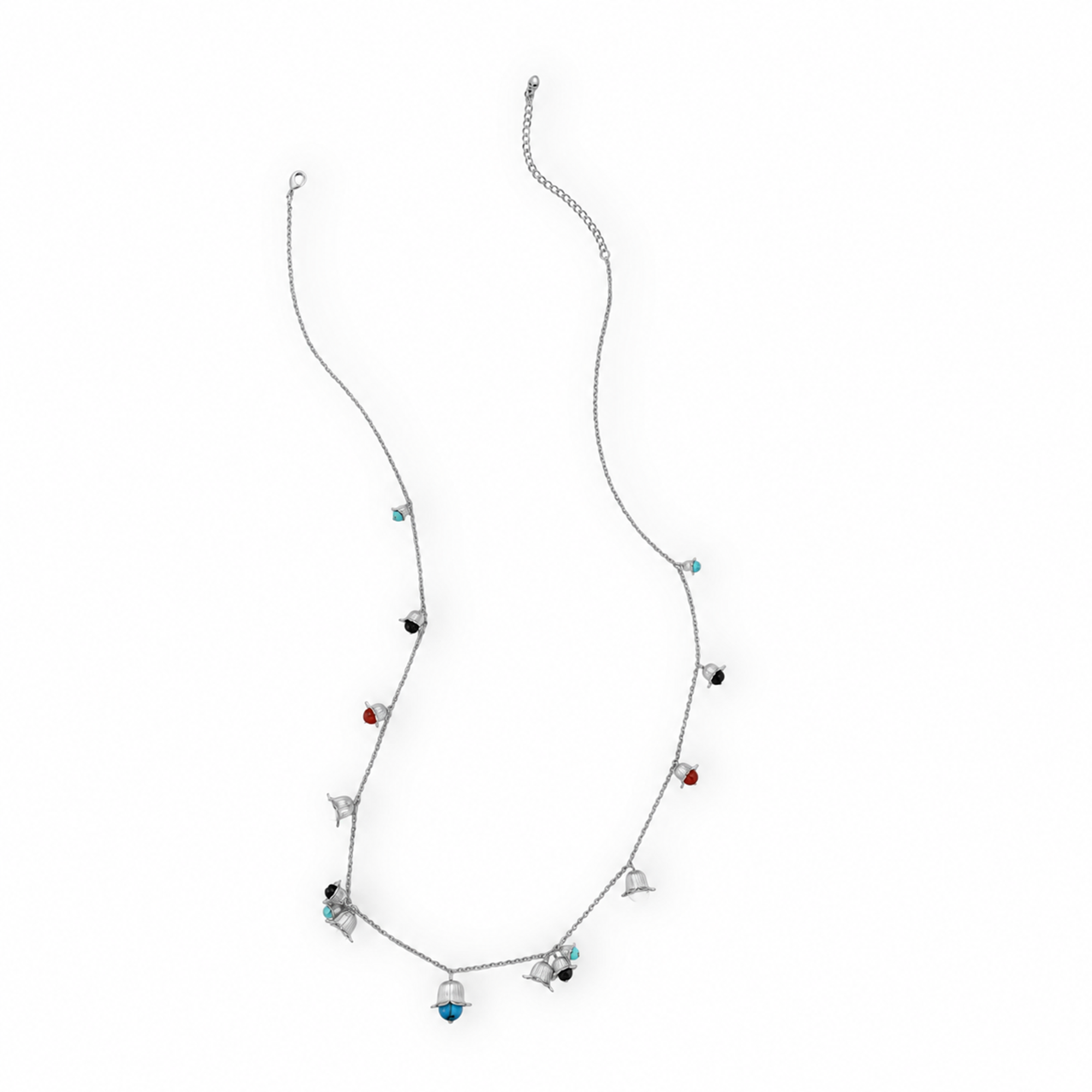 Ofrida 18K Gold Floral Cap Necklace