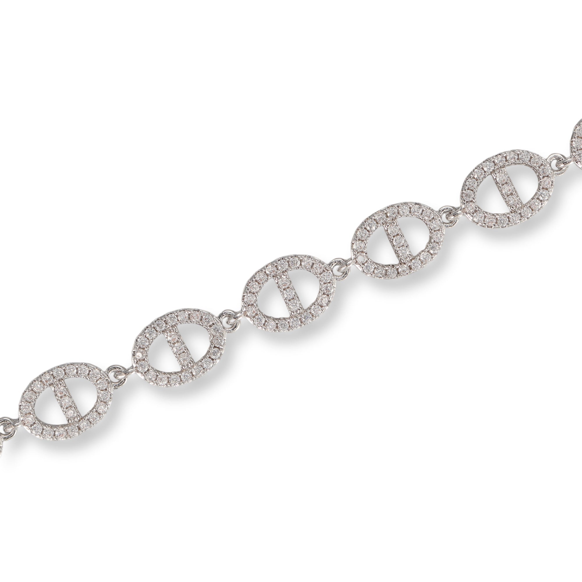 Rebekka 14K Gold Small Oval Link Bracelet
