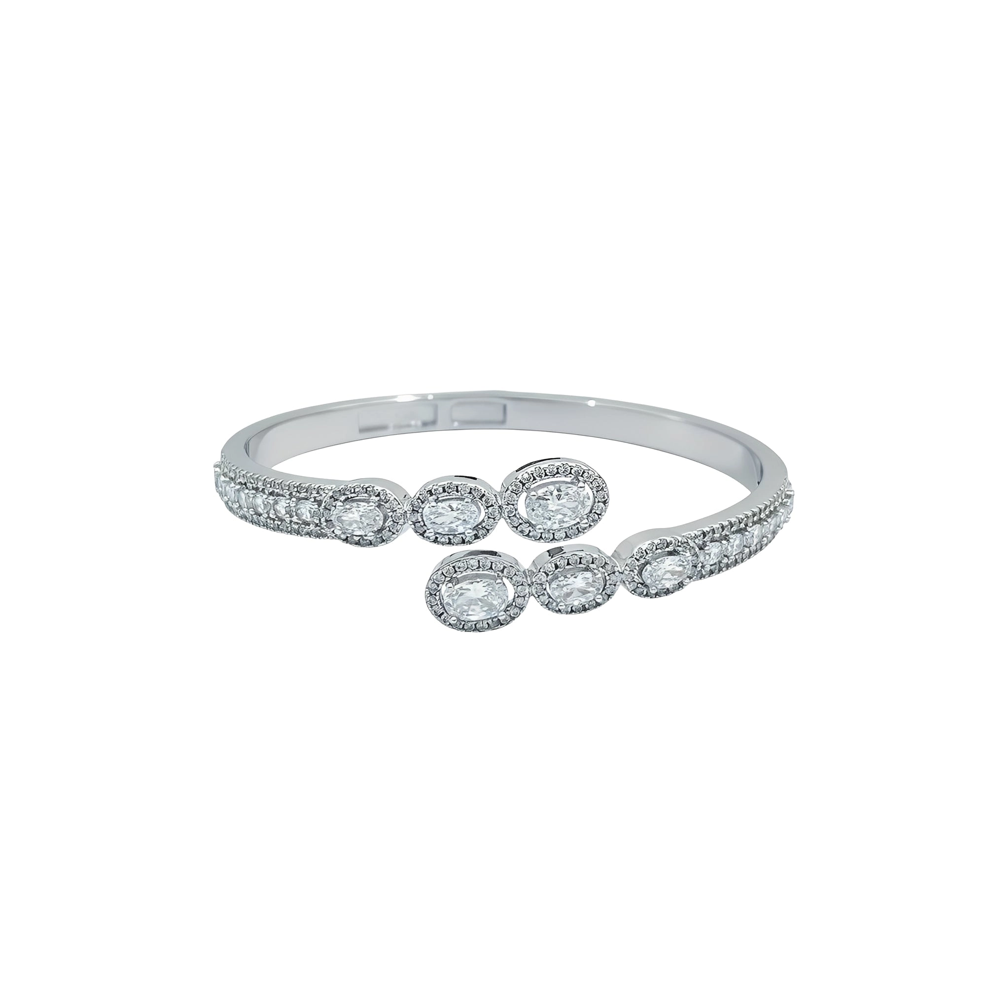 Roswitha Oval Open Bangle