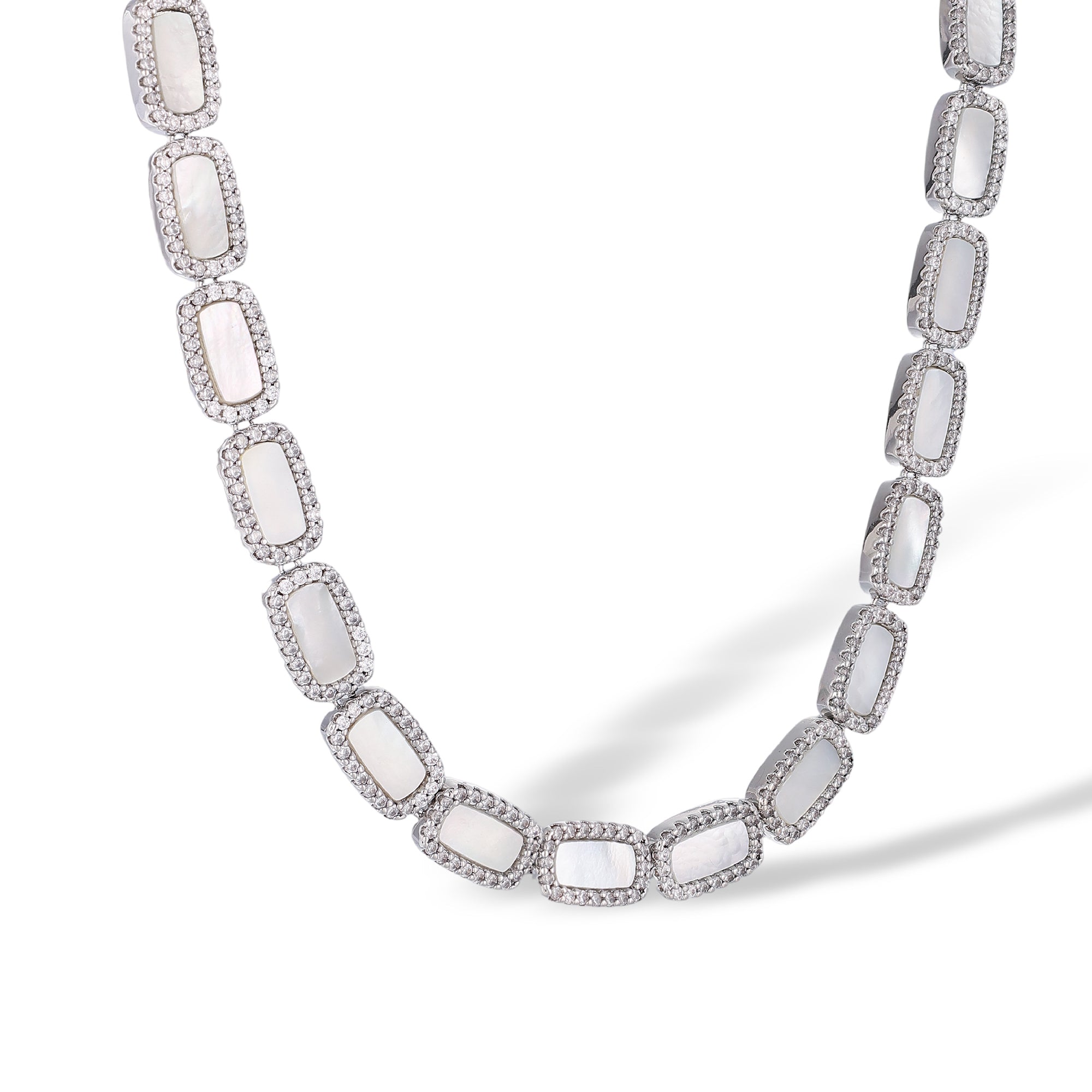 Samira 14K Gold Mother-of-Pearl Necklace